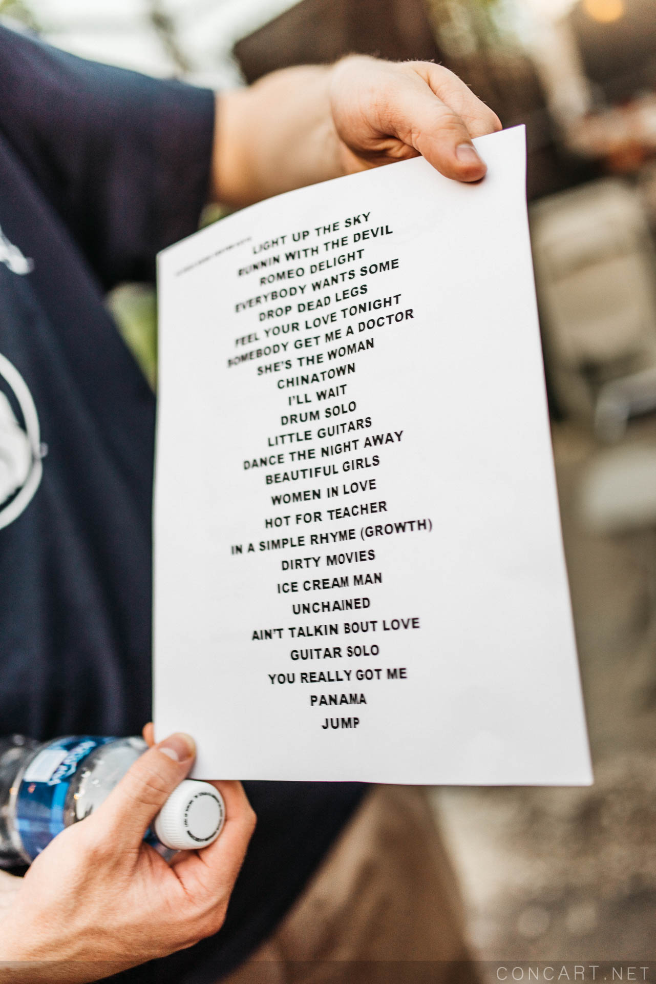 Photo of 2015 Alex Van Halen David Lee Roth Eddie Van Halen EVH Indiana Indianapolis Indy Klipsch Music Center Noblesville Van Halen Vanhalen Wolfgang Van Halen