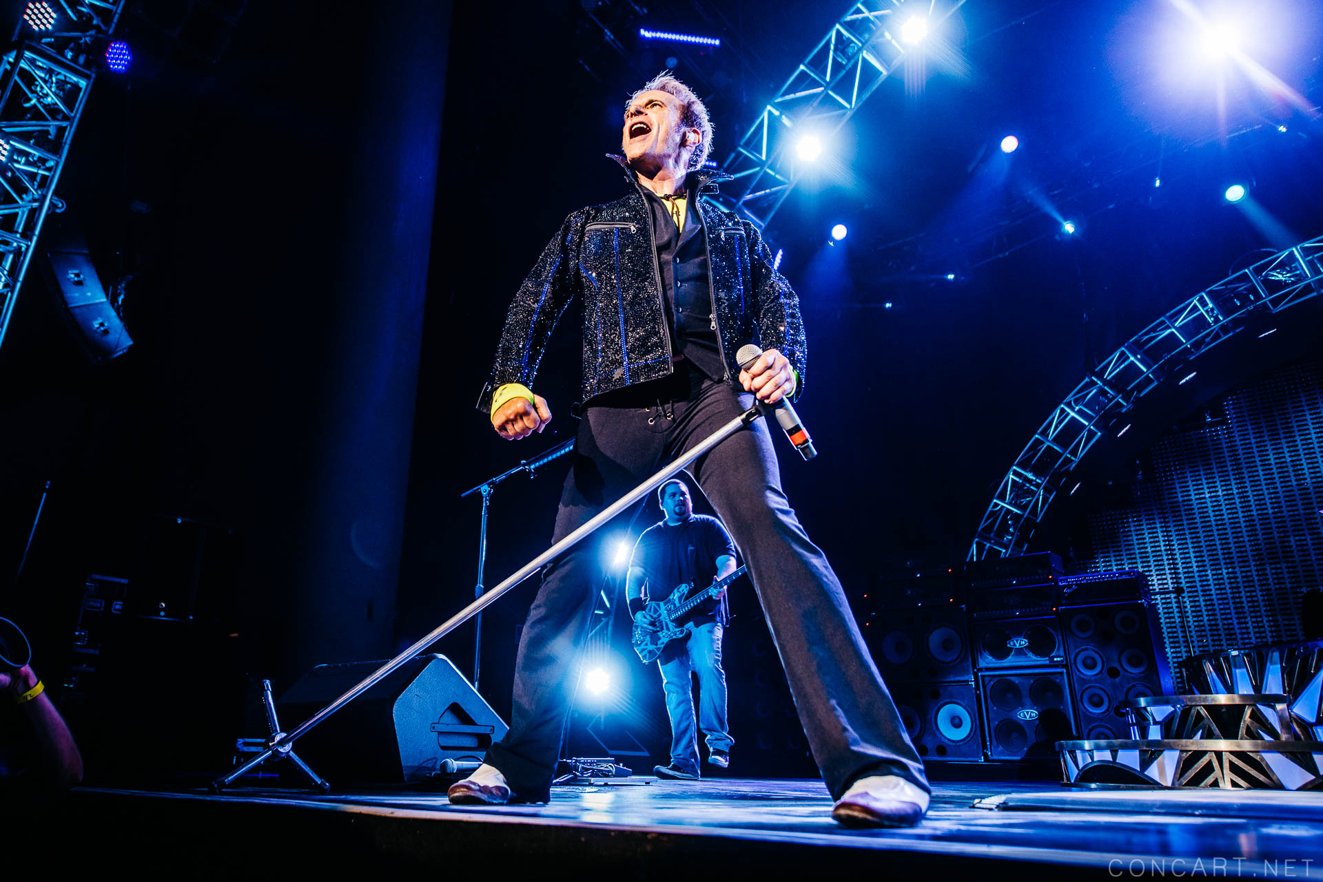 Photo of 2015 Alex Van Halen David Lee Roth Eddie Van Halen EVH Indiana Indianapolis Indy Klipsch Music Center Noblesville Van Halen Vanhalen Wolfgang Van Halen 2