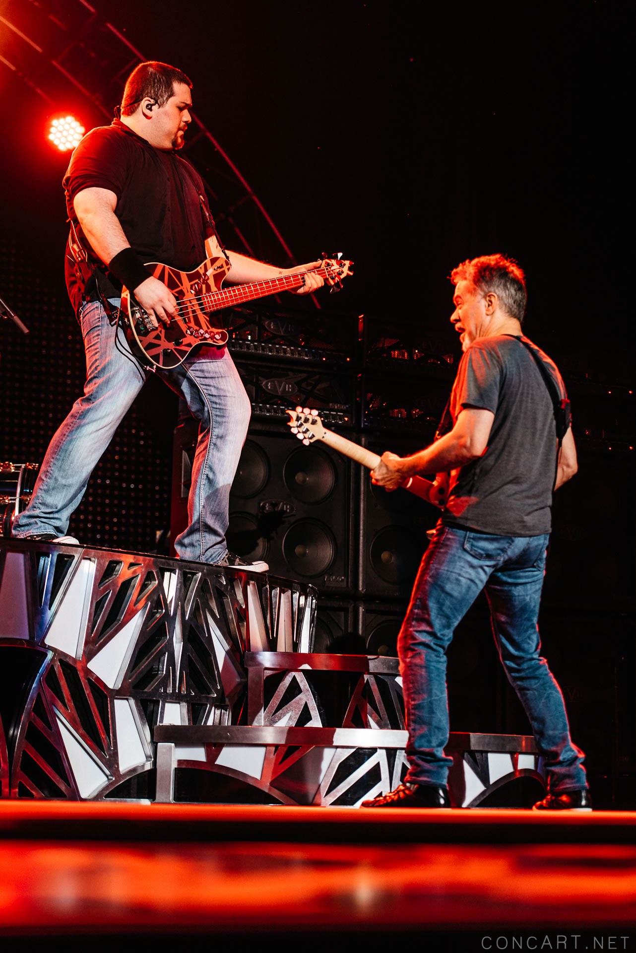 Photo of 2015 Alex Van Halen David Lee Roth Eddie Van Halen EVH Indiana Indianapolis Indy Klipsch Music Center Noblesville Van Halen Vanhalen Wolfgang Van Halen 13