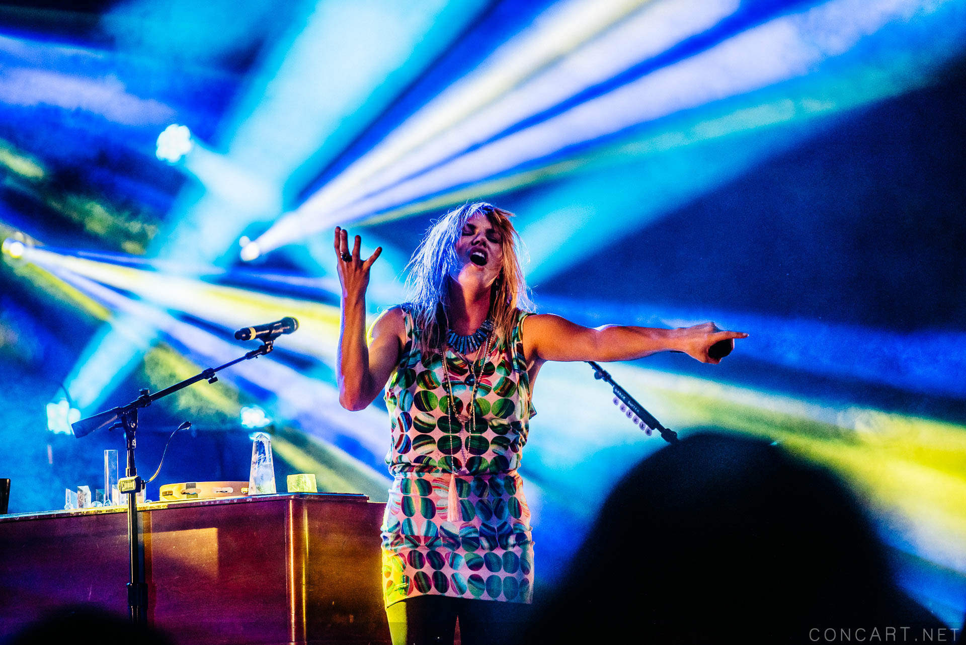 Photo of Concert egyptian room Grace Potter Indianapolis Live Music Midnight Album Midnight Tour Old National Centre 21