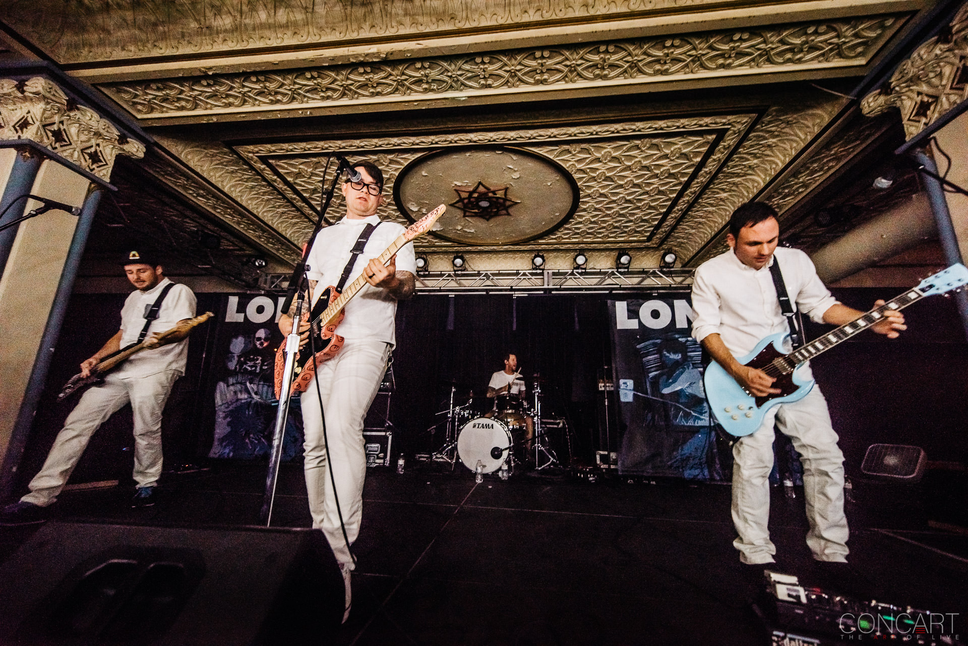 Photo of Christopher Popadak Concert Deluxe Emo hawthorne heights JT Woodruff Live Music Mark McMillon Matt Ridenour Murat Centre Old National Centre Pop Punk Post Hardcore 1