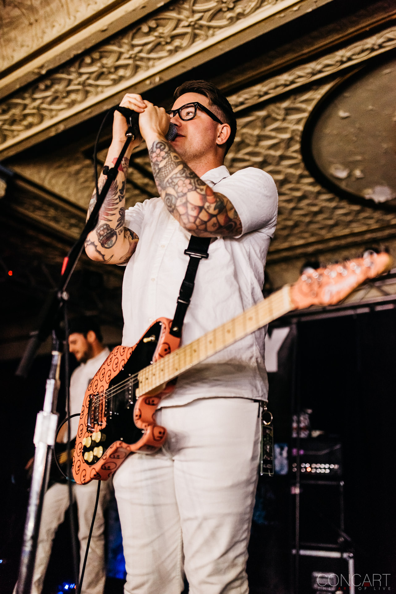 Photo of Christopher Popadak Concert Deluxe Emo hawthorne heights JT Woodruff Live Music Mark McMillon Matt Ridenour Murat Centre Old National Centre Pop Punk Post Hardcore 2