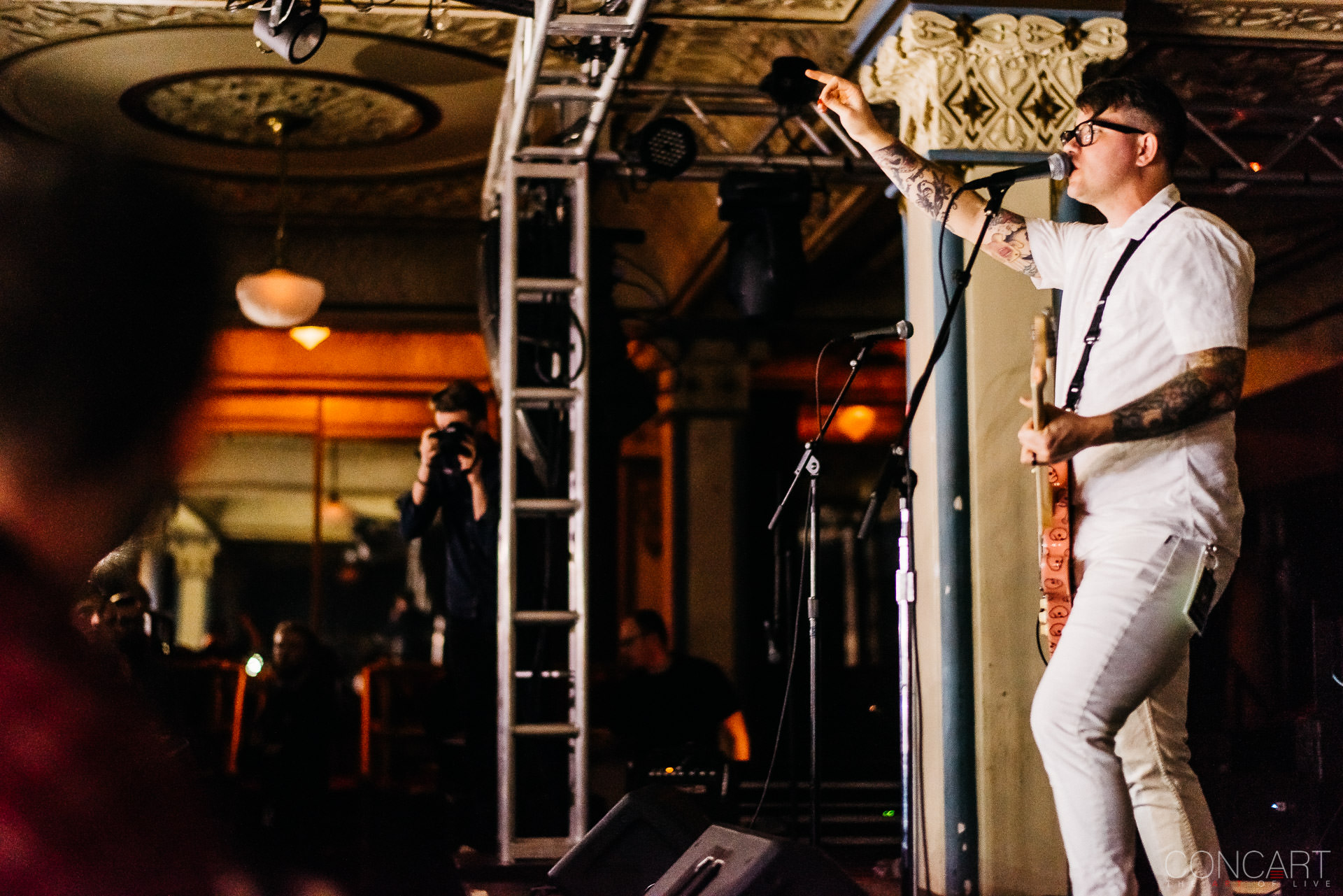 Photo of Christopher Popadak Concert Deluxe Emo hawthorne heights JT Woodruff Live Music Mark McMillon Matt Ridenour Murat Centre Old National Centre Pop Punk Post Hardcore 5