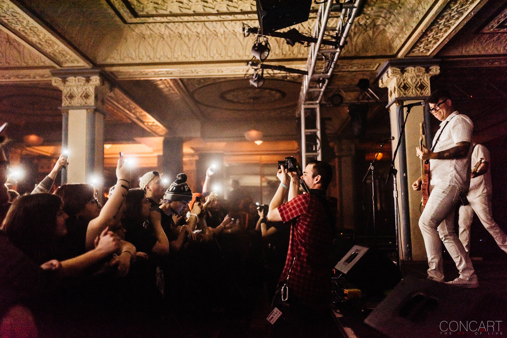 Photo of Christopher Popadak Concert Deluxe Emo hawthorne heights JT Woodruff Live Music Mark McMillon Matt Ridenour Murat Centre Old National Centre Pop Punk Post Hardcore 11