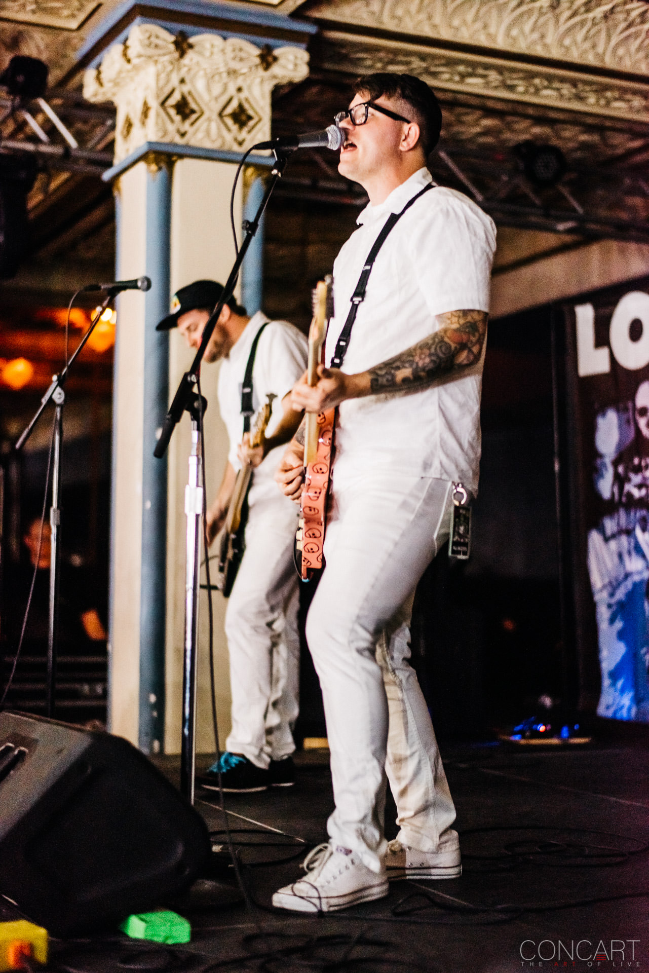 Photo of Christopher Popadak Concert Deluxe Emo hawthorne heights JT Woodruff Live Music Mark McMillon Matt Ridenour Murat Centre Old National Centre Pop Punk Post Hardcore 24