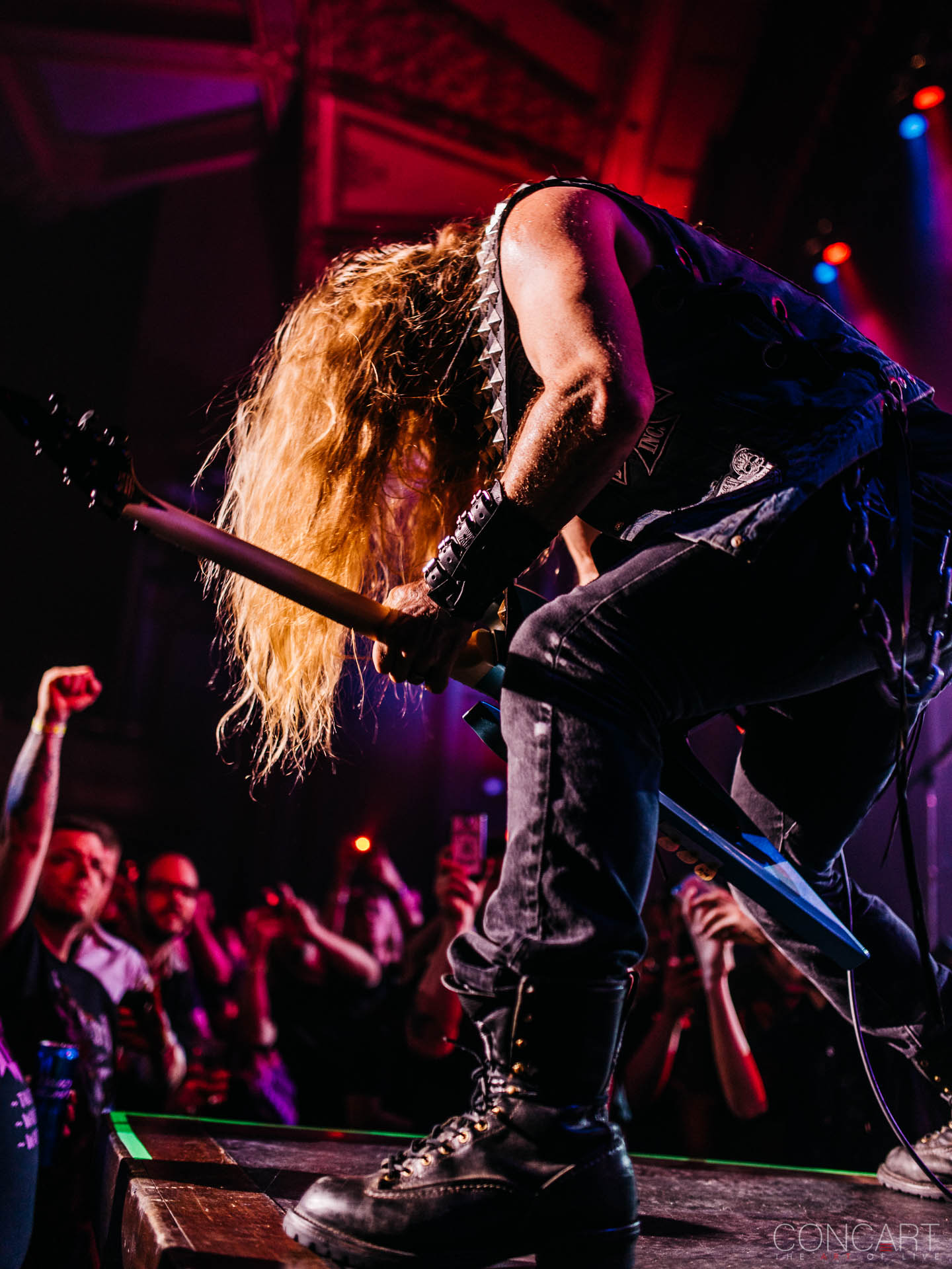 Photo of Concert Generation Axe Live Music Murat Theatre Nuno Bettencourt Old National Centre Pics Steve Vai Tobin Abasi Yngwie Malmsteen 4