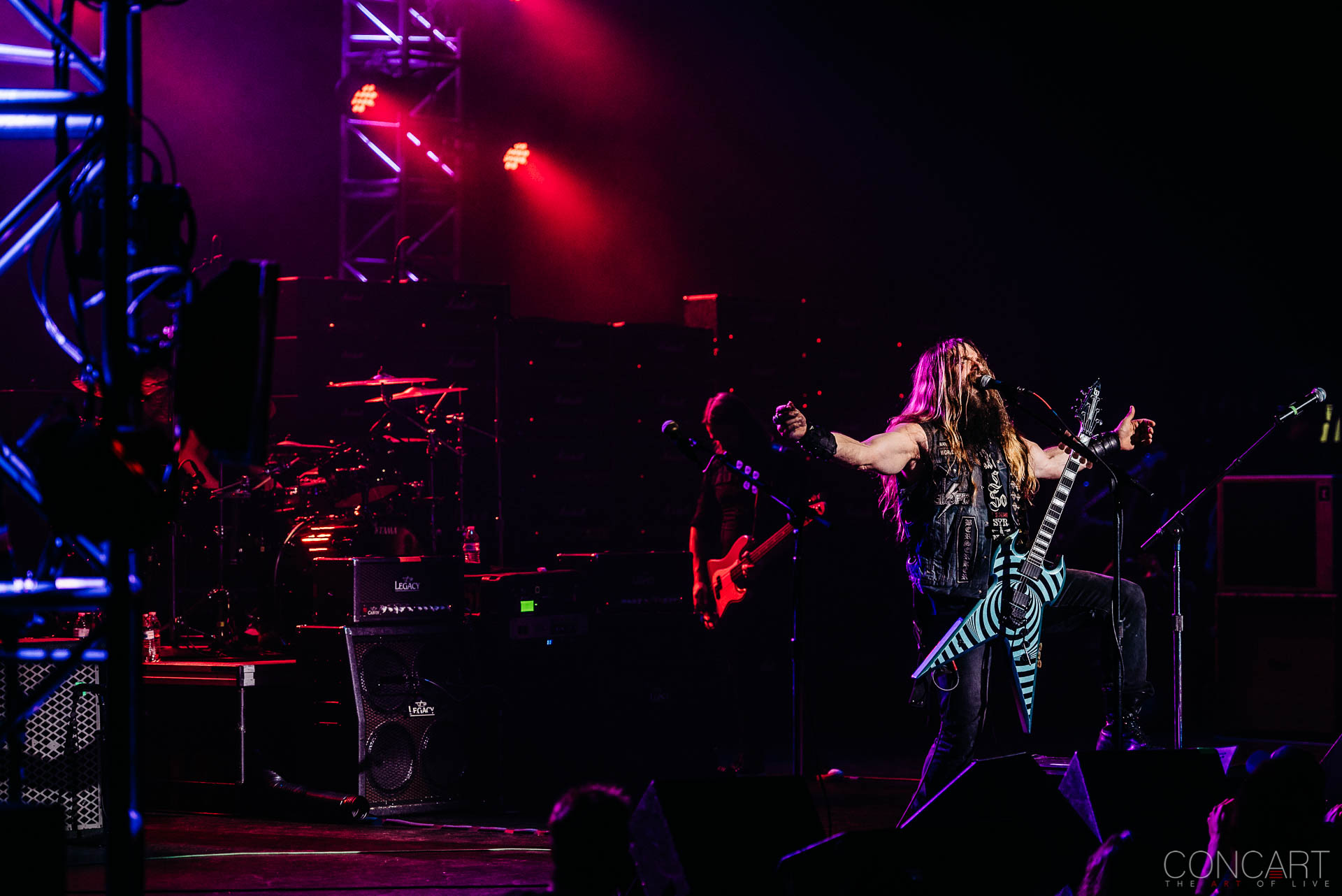 Photo of Concert Generation Axe Live Music Murat Theatre Nuno Bettencourt Old National Centre Pics Steve Vai Tobin Abasi Yngwie Malmsteen 10