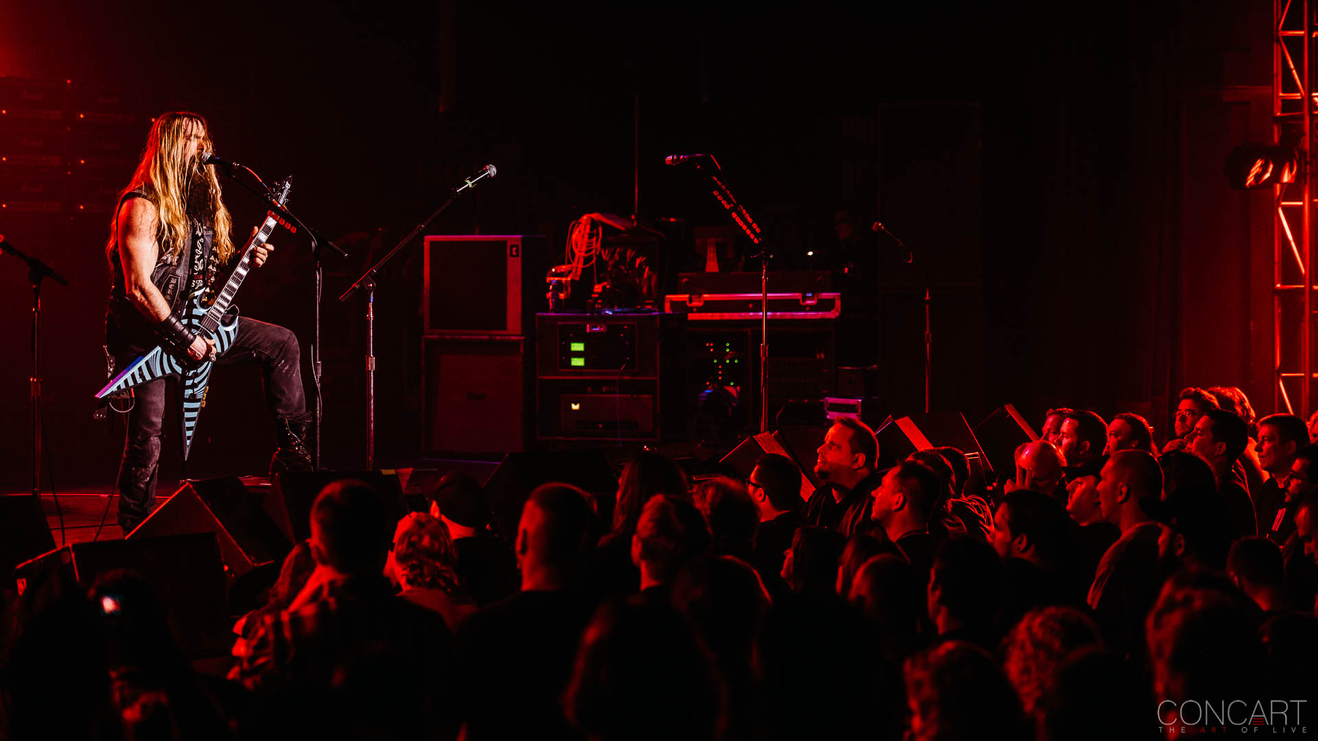 Photo of Concert Generation Axe Live Music Murat Theatre Nuno Bettencourt Old National Centre Pics Steve Vai Tobin Abasi Yngwie Malmsteen 30