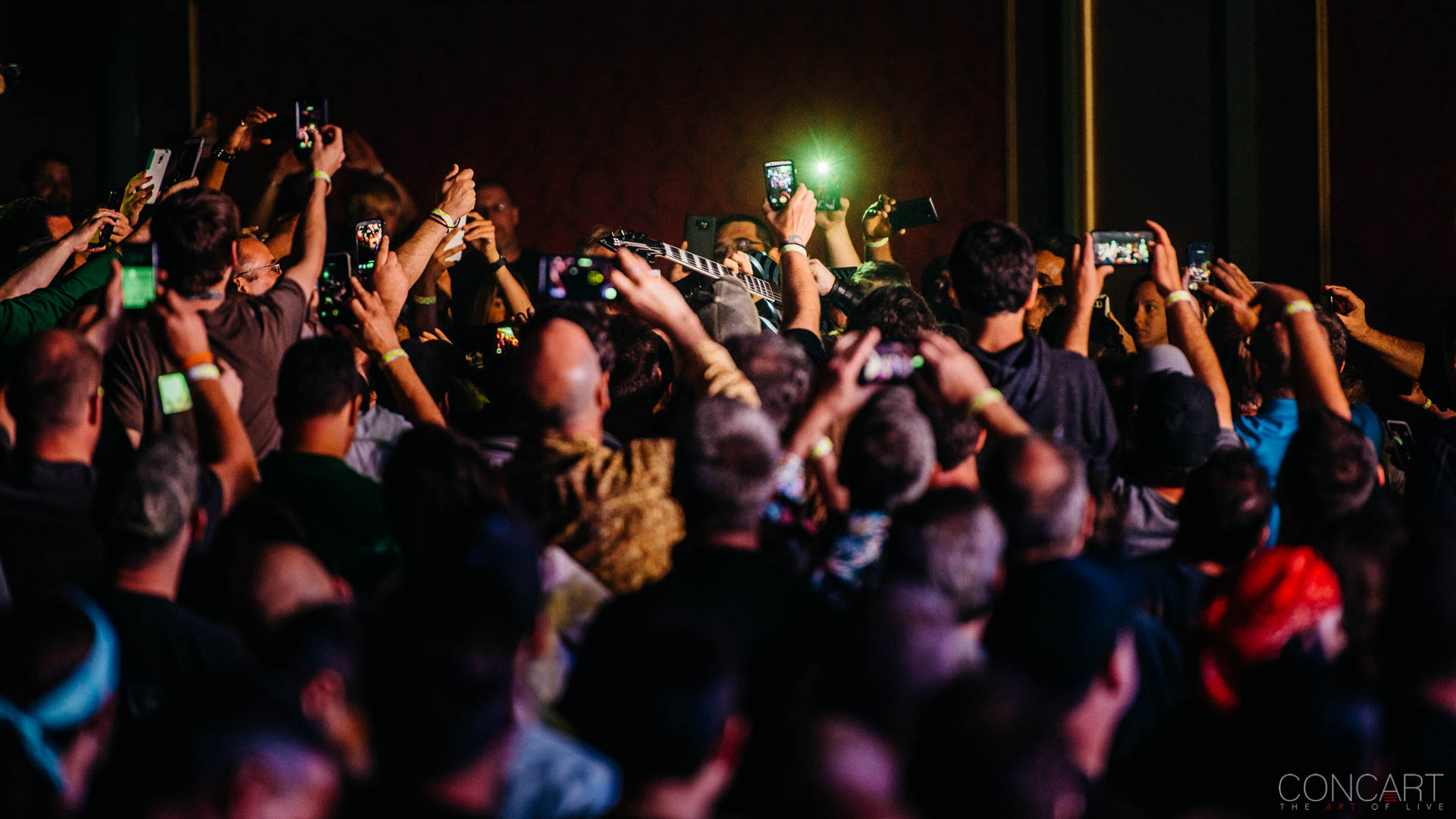 Photo of Concert Generation Axe Live Music Murat Theatre Nuno Bettencourt Old National Centre Pics Steve Vai Tobin Abasi Yngwie Malmsteen 32