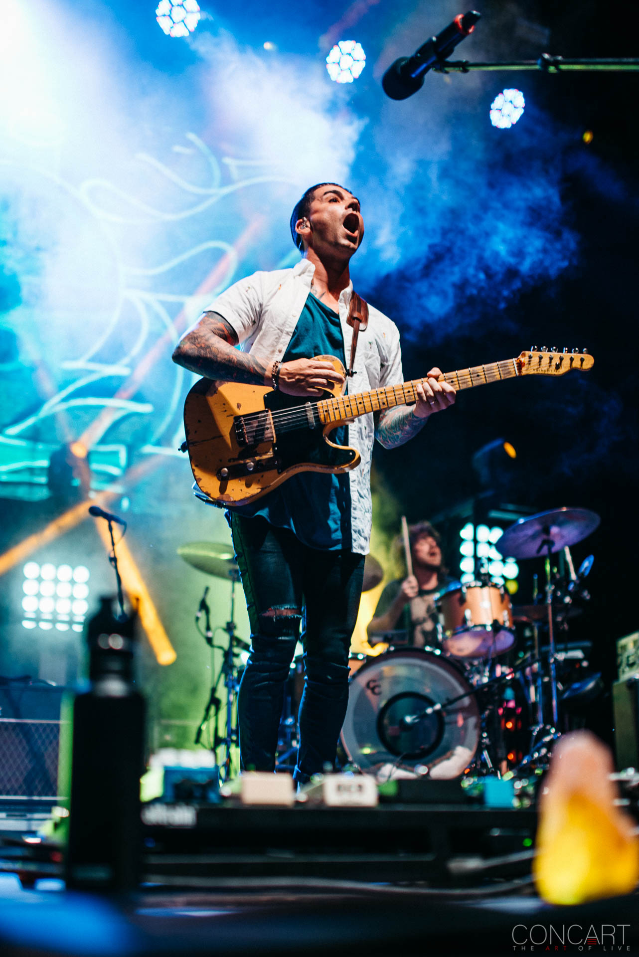 Photo of Chris Carrabba Concert dashboard confessional Emo Farm Bureau Insurance Lawn at White River State Park Indianapolis Indy John Lefler Live Music Metalcore Mike Marsh Pics Scott Schoenbeck Taste of Chaos The Lawn White River State Park WRSP 51