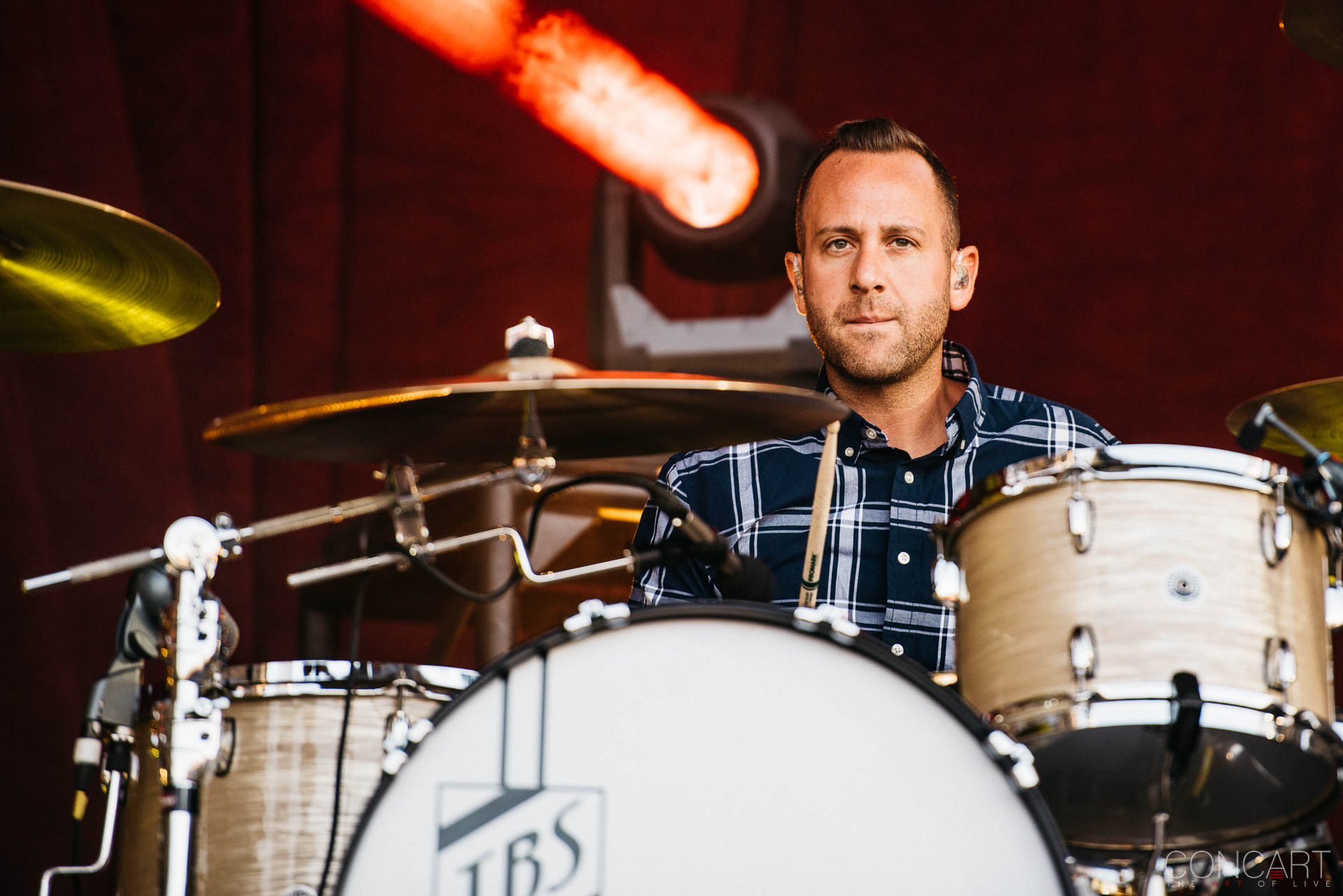 Photo of Adam Lazzara Concert Eddie Reyes Emo Farm Bureau Insurance Lawn at White River State Park Indianapolis Indy John Nolan Live Music Mark O'Connell Metalcore Pics Shaun Cooper taking back sunday Taste of Chaos The Lawn White River State Park WRSP 23