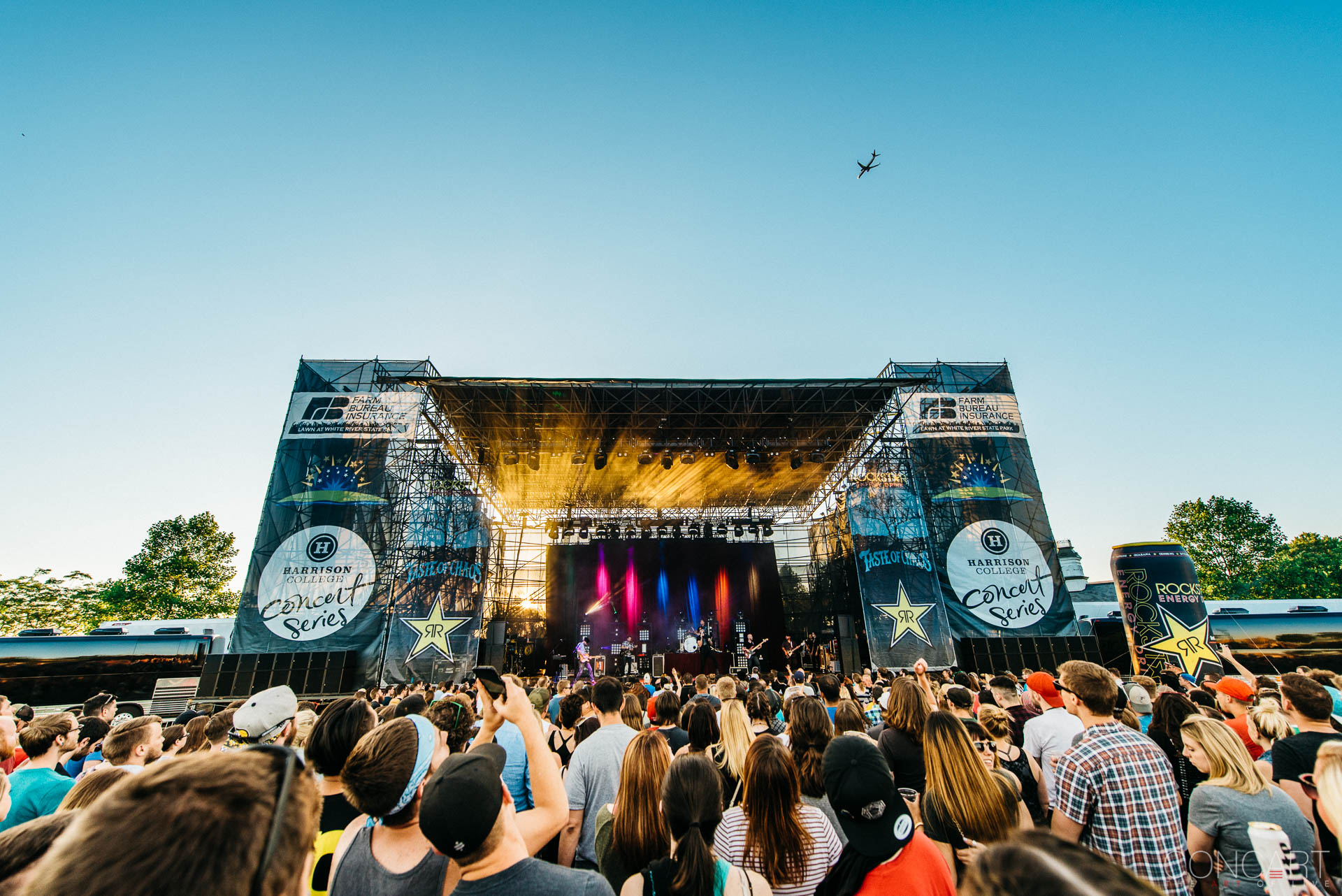 Photo of Adam Lazzara Concert Eddie Reyes Emo Farm Bureau Insurance Lawn at White River State Park Indianapolis Indy John Nolan Live Music Mark O'Connell Metalcore Pics Shaun Cooper taking back sunday Taste of Chaos The Lawn White River State Park WRSP 29