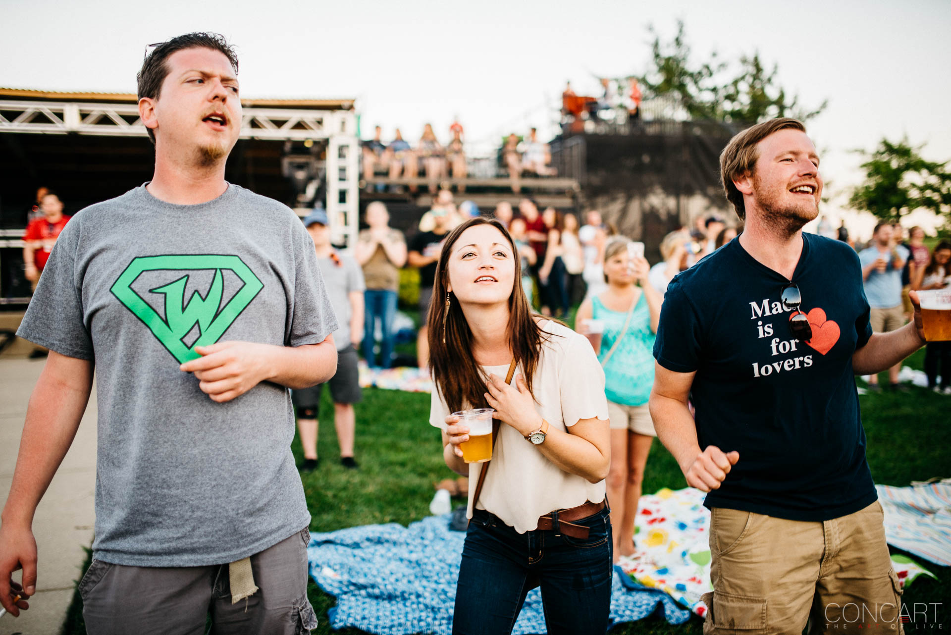 Photo of Adam Lazzara Concert Eddie Reyes Emo Farm Bureau Insurance Lawn at White River State Park Indianapolis Indy John Nolan Live Music Mark O'Connell Metalcore Pics Shaun Cooper taking back sunday Taste of Chaos The Lawn White River State Park WRSP 55