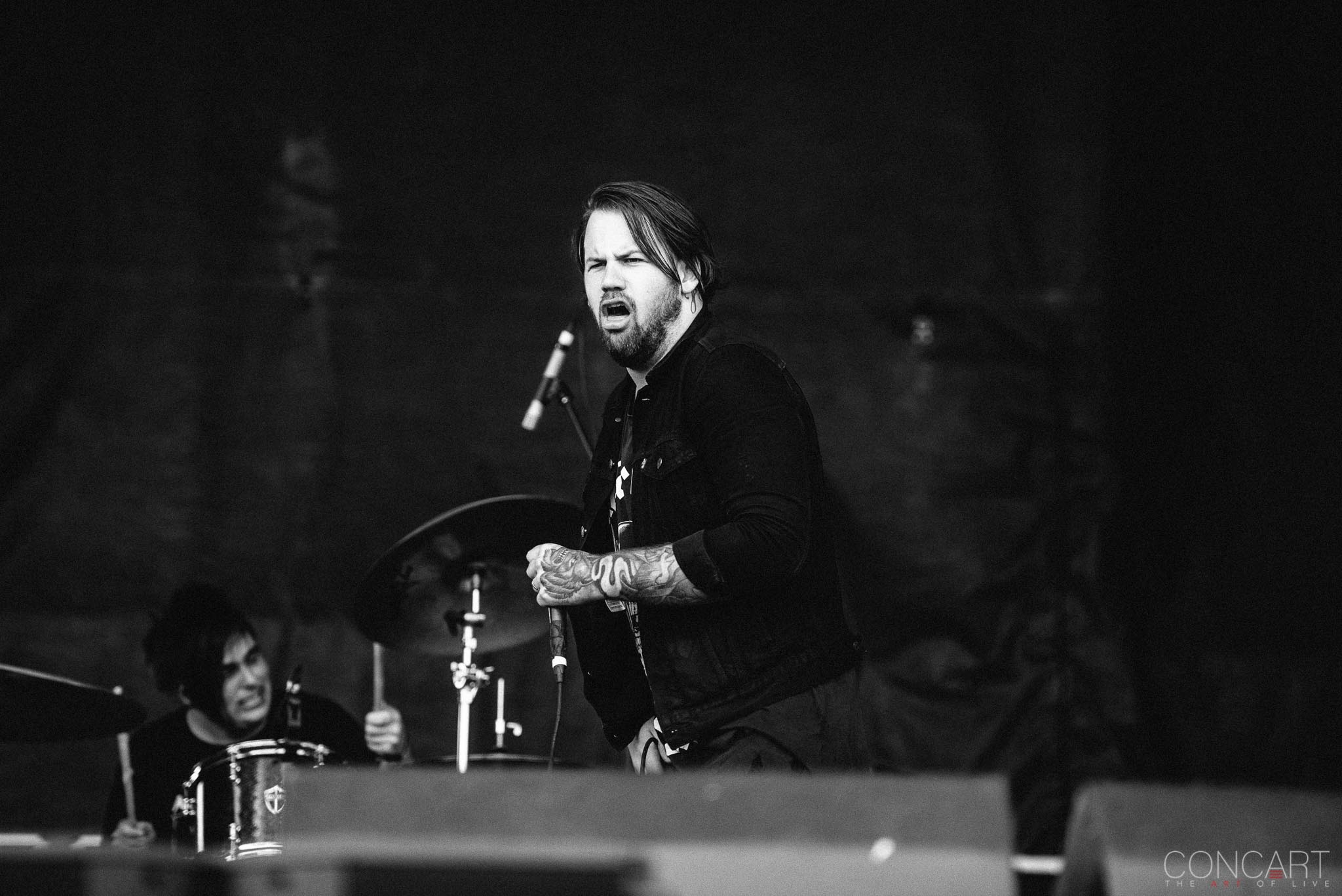 Photo of Beartooth Caleb Shomo Chicago Open Air Connor Denis hardcore Illinois Kamron Bradbury Oshie Bichar Taylor Lumley Toyota Park 17