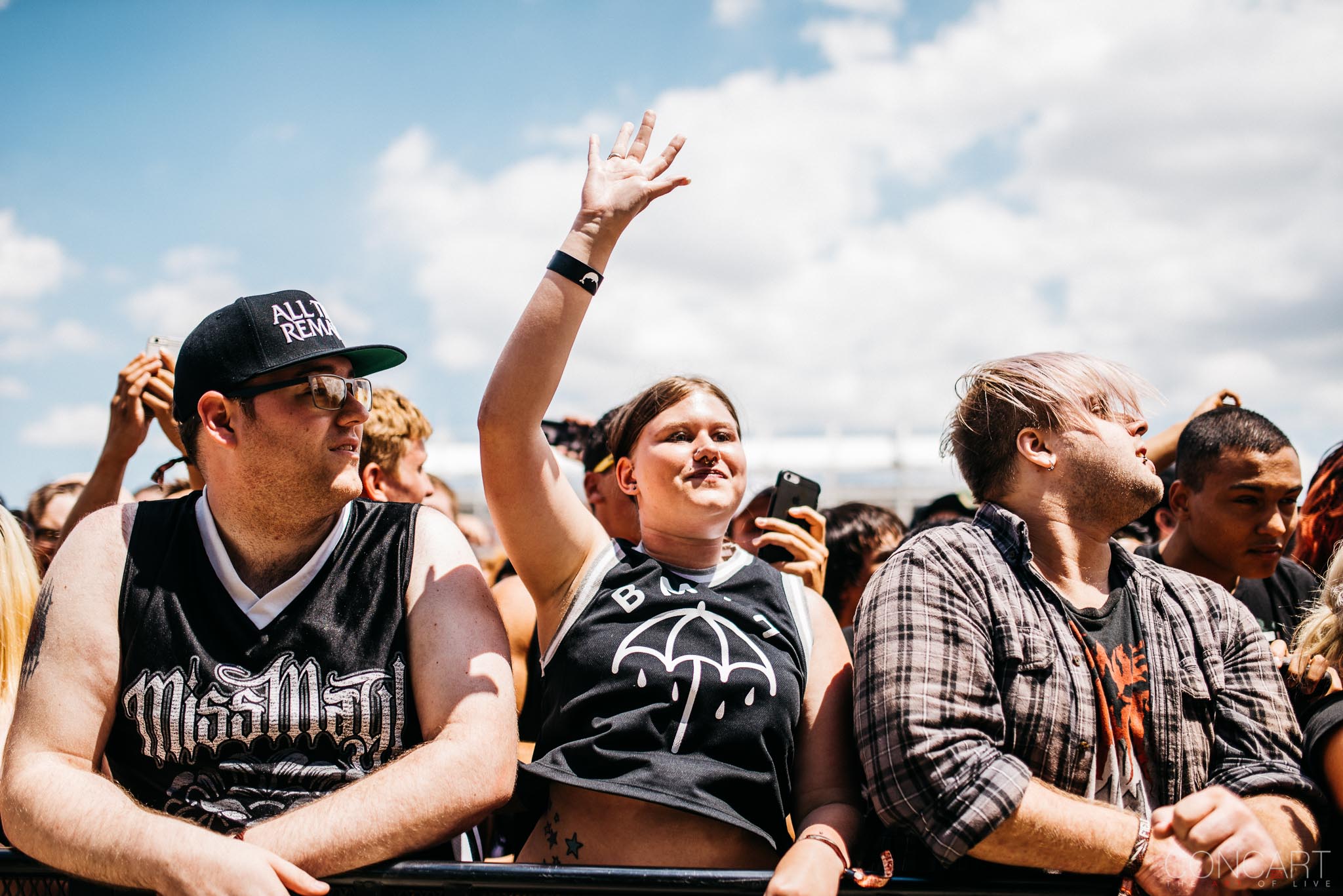 Photo of Beartooth Caleb Shomo Chicago Open Air Connor Denis hardcore Illinois Kamron Bradbury Oshie Bichar Taylor Lumley Toyota Park 18
