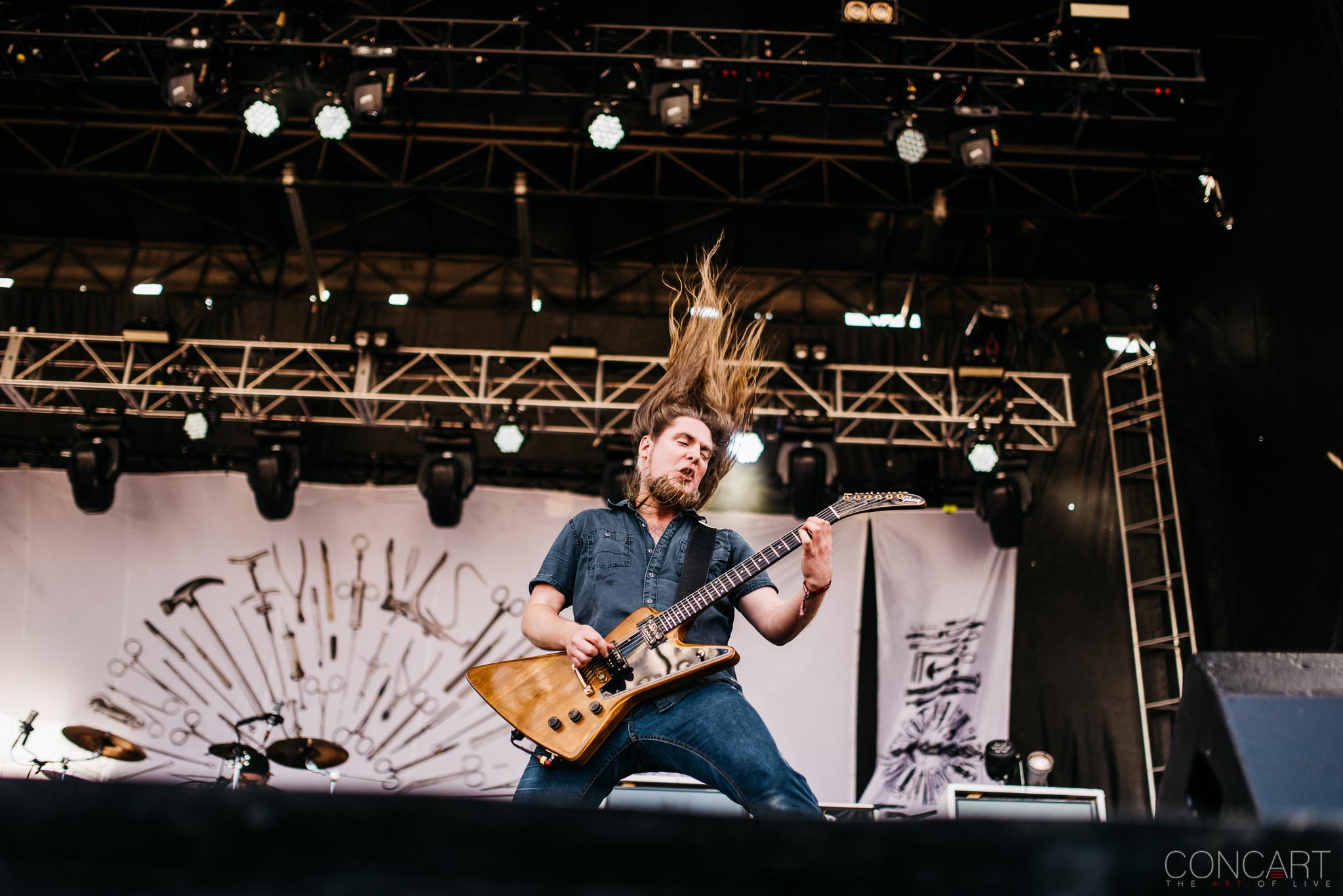 Photo of Ben Ash Bill Steer Carcass Chicago Open Air Daniel Wilding hardcore Illinois Jeff Walker Toyota Park 6