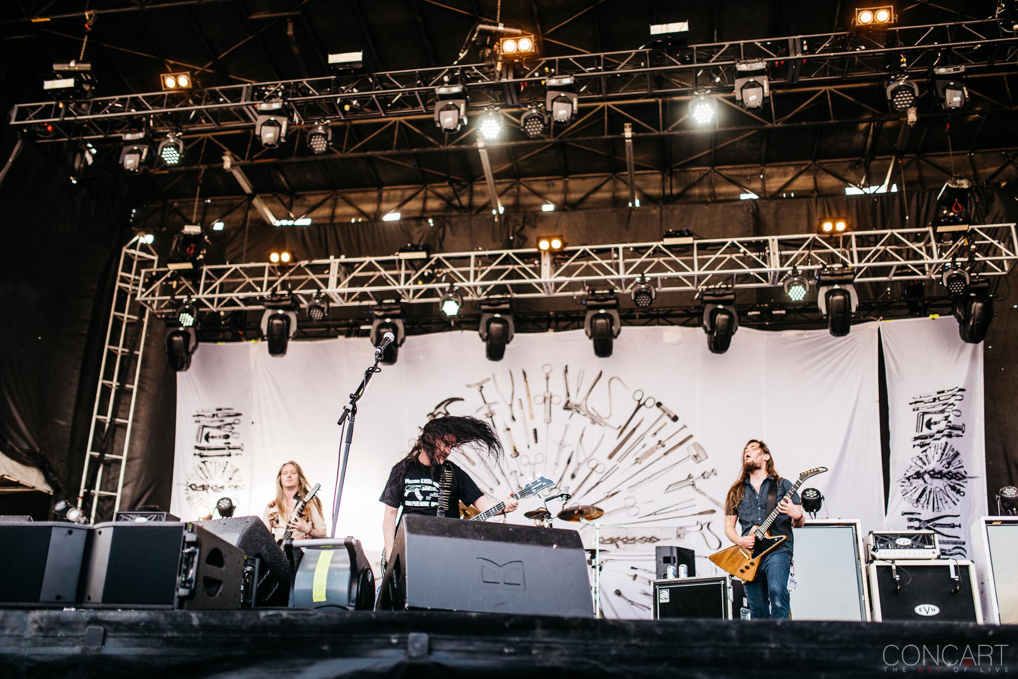 Photo of Ben Ash Bill Steer Carcass Chicago Open Air Daniel Wilding hardcore Illinois Jeff Walker Toyota Park 9