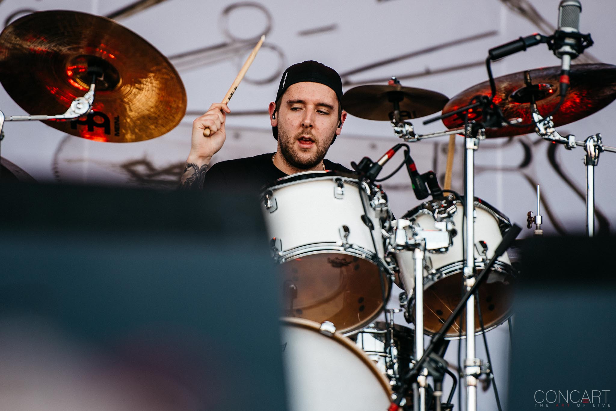 Photo of Ben Ash Bill Steer Carcass Chicago Open Air Daniel Wilding hardcore Illinois Jeff Walker Toyota Park 11