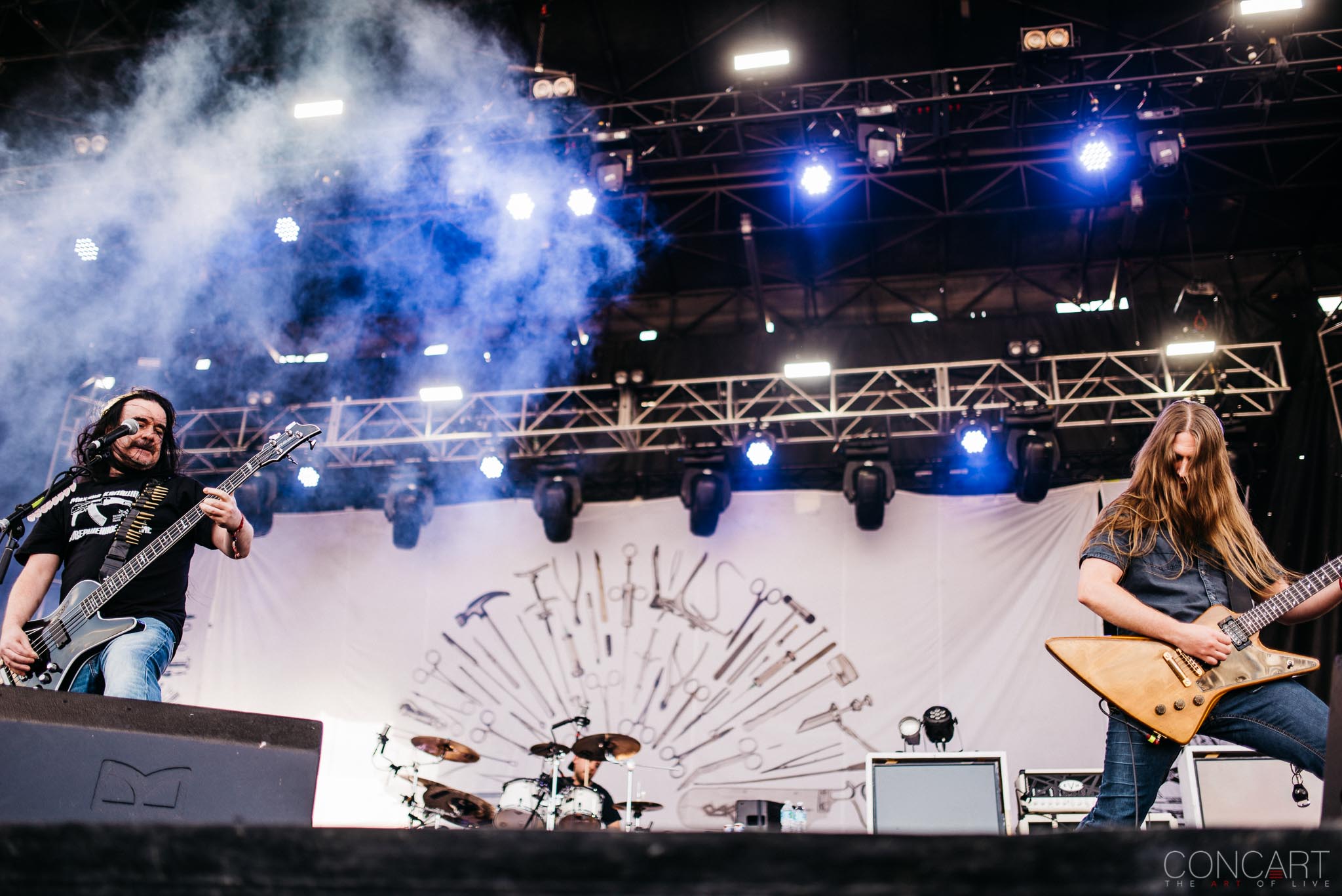 Photo of Ben Ash Bill Steer Carcass Chicago Open Air Daniel Wilding hardcore Illinois Jeff Walker Toyota Park 14