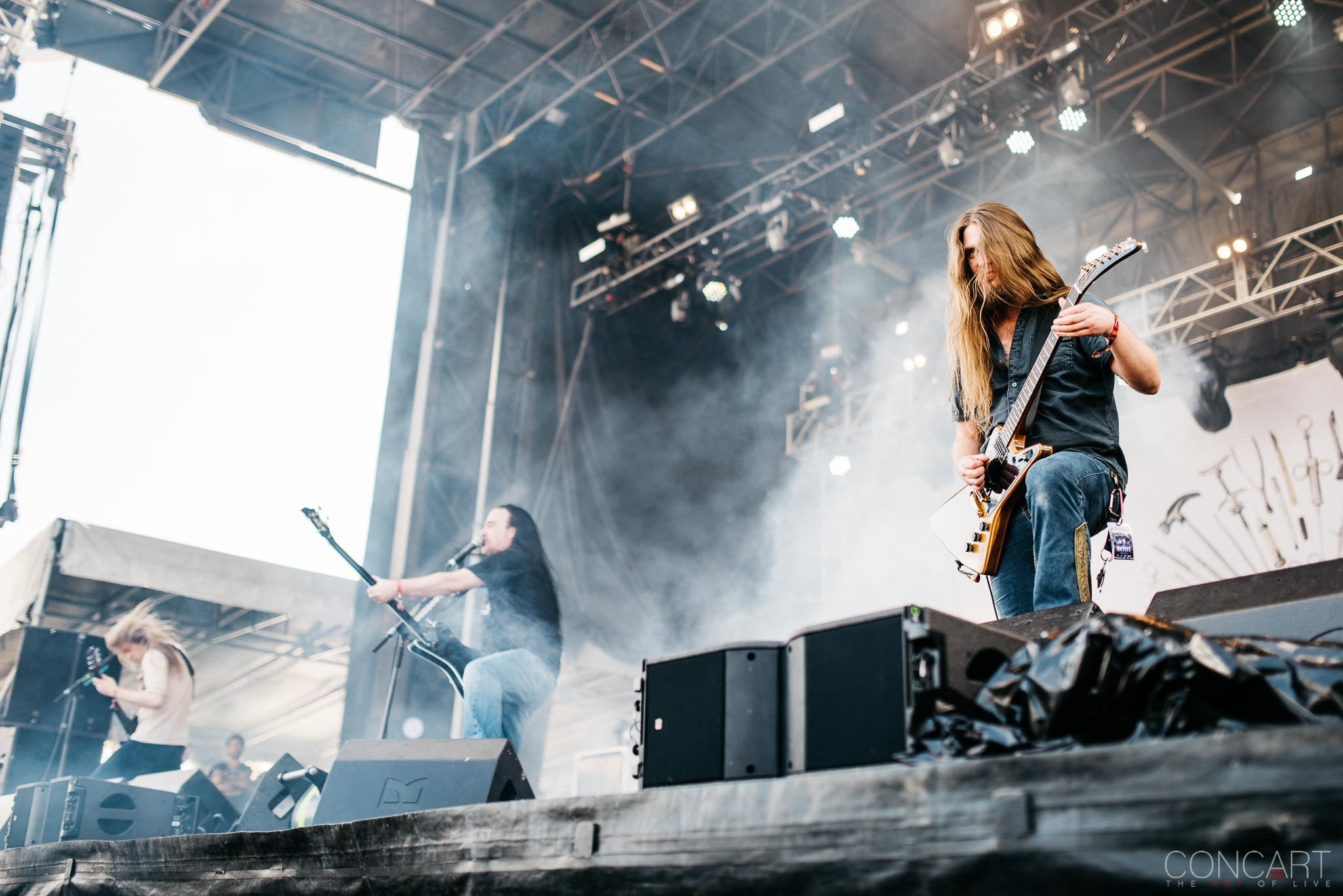 Photo of Ben Ash Bill Steer Carcass Chicago Open Air Daniel Wilding hardcore Illinois Jeff Walker Toyota Park 17