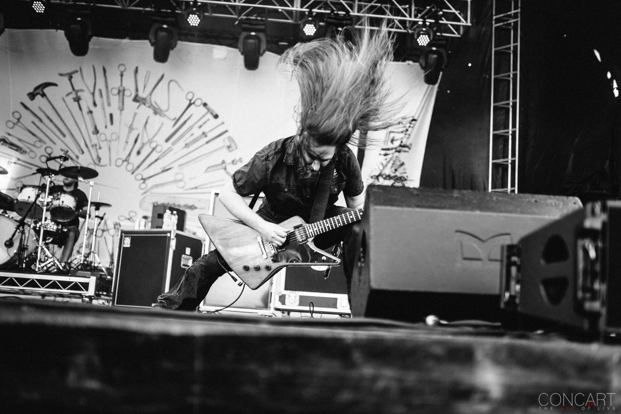 Photo of Ben Ash Bill Steer Carcass Chicago Open Air Daniel Wilding hardcore Illinois Jeff Walker Toyota Park 21