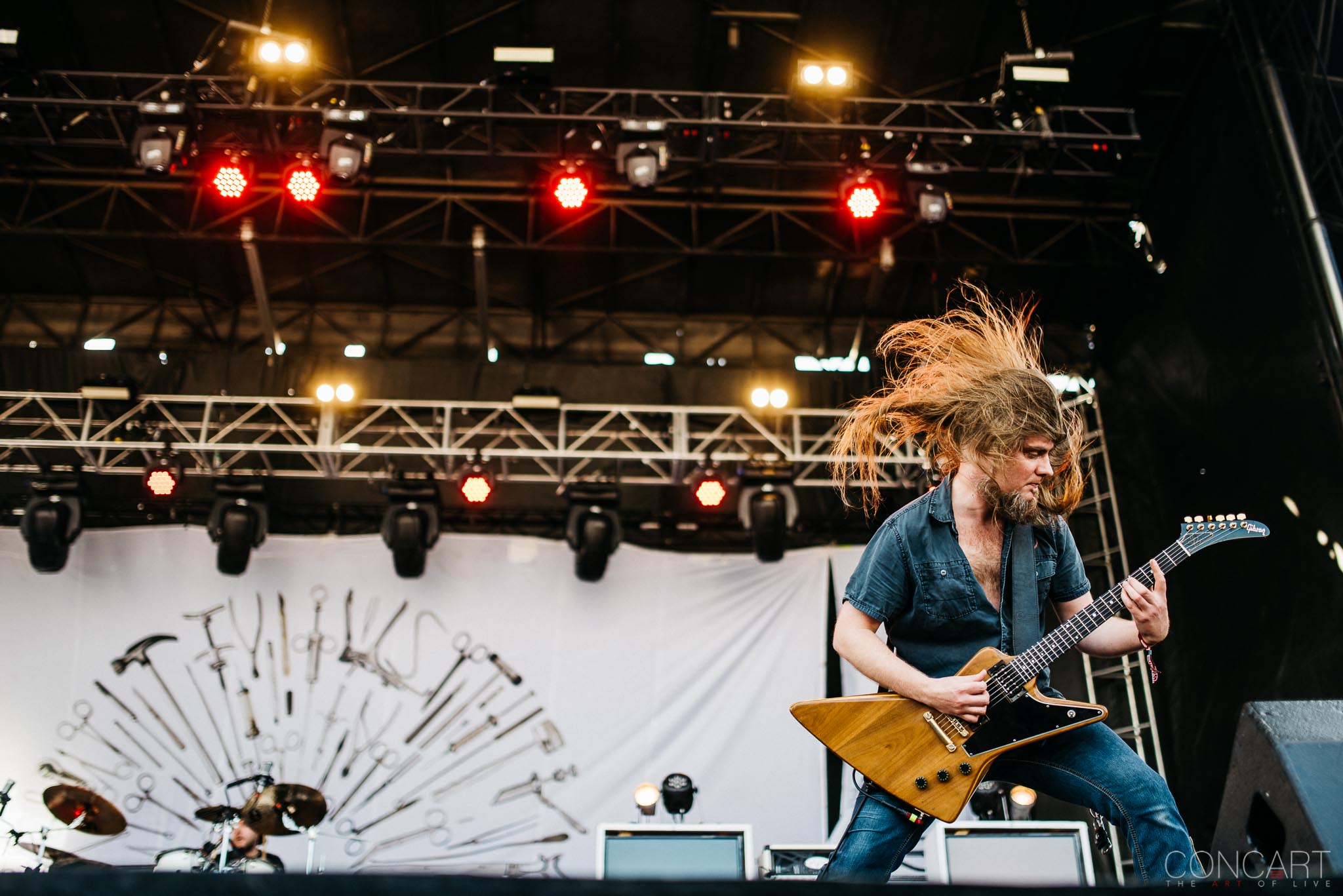 Photo of Ben Ash Bill Steer Carcass Chicago Open Air Daniel Wilding hardcore Illinois Jeff Walker Toyota Park 28