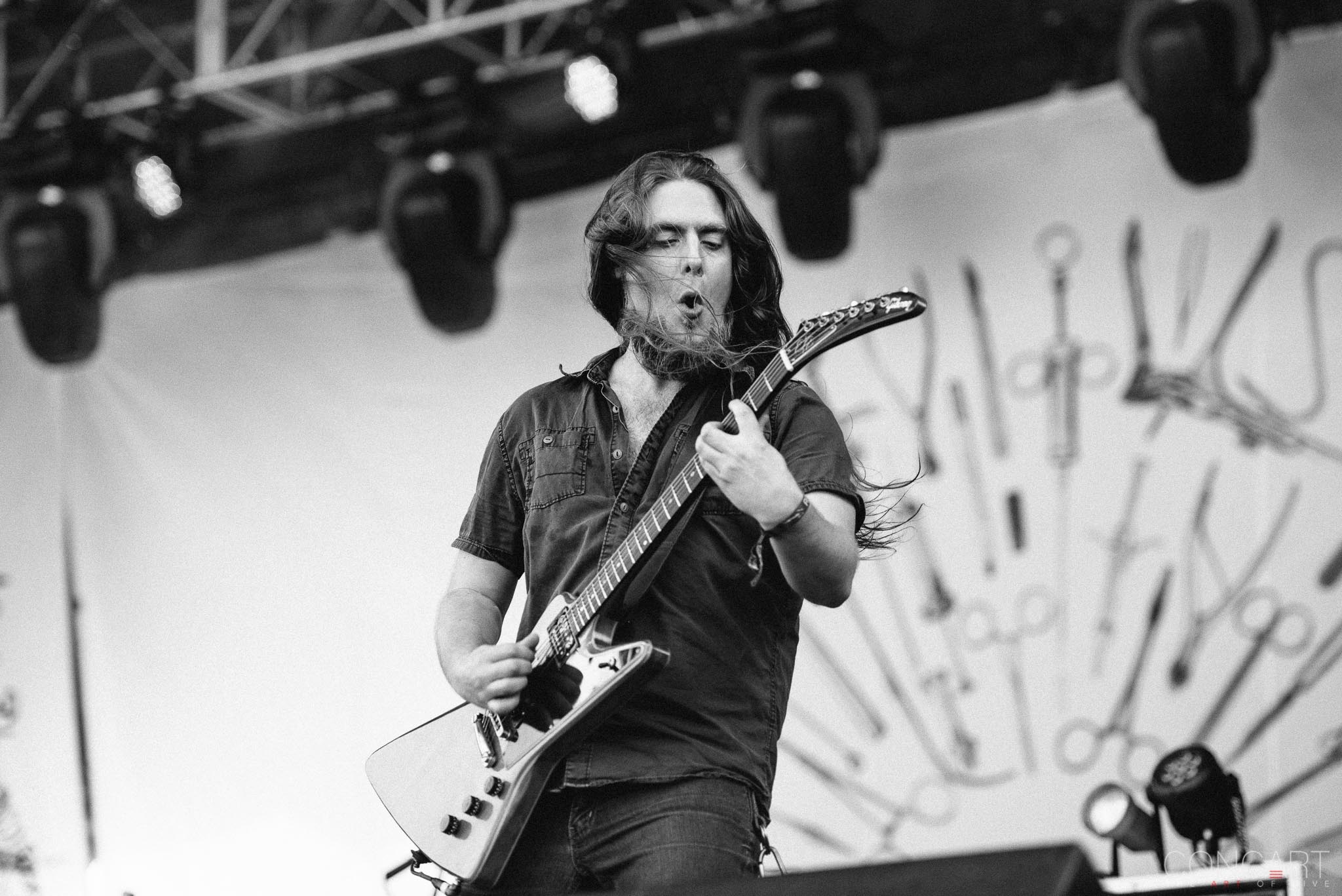 Photo of Ben Ash Bill Steer Carcass Chicago Open Air Daniel Wilding hardcore Illinois Jeff Walker Toyota Park 33