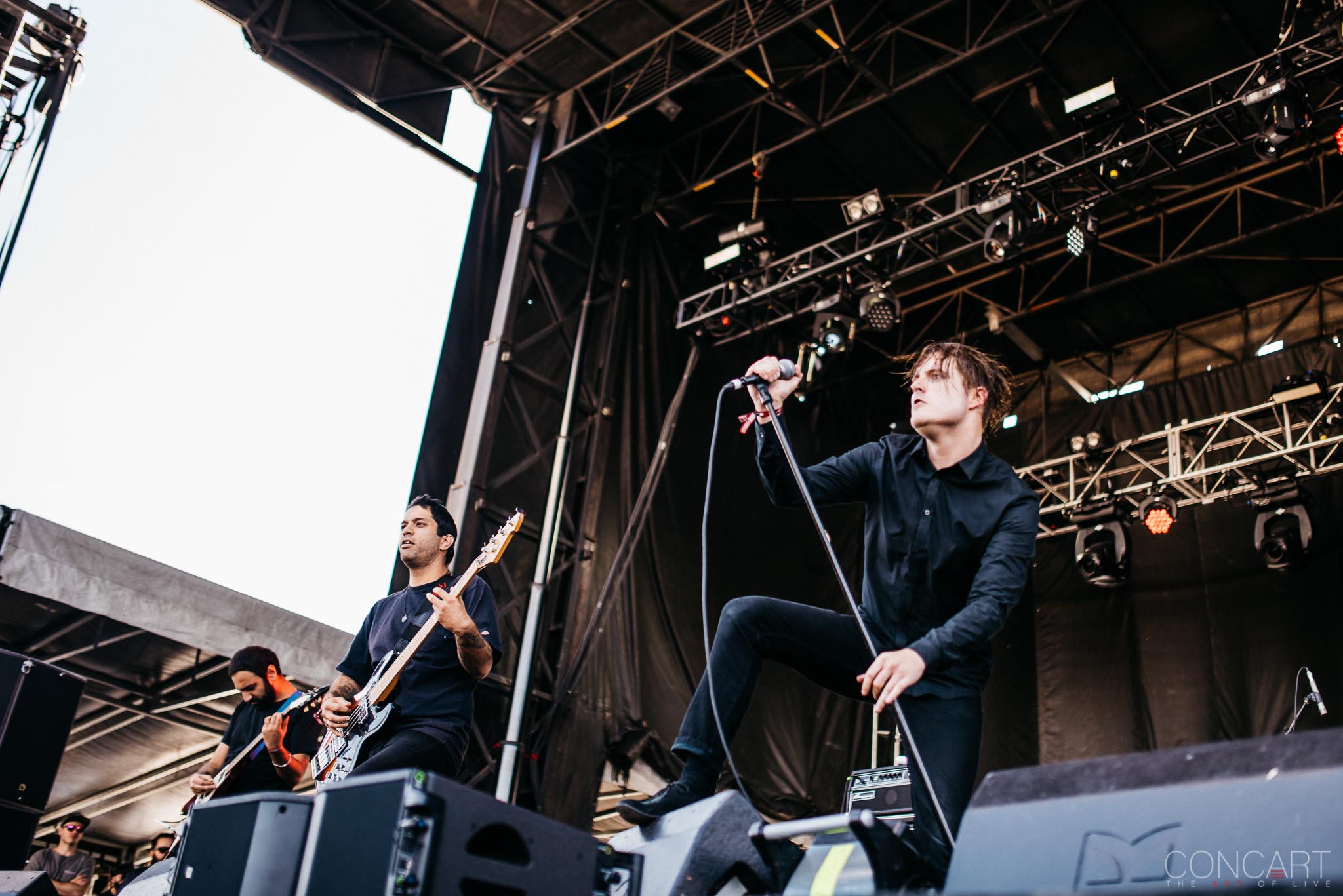Photo of Chicago Open Air Daniel Tracy Deafheaven George Clarke hardcore Illinois Kerry McCoy Shiv Mehra Stephen Clark Toyota Park 9