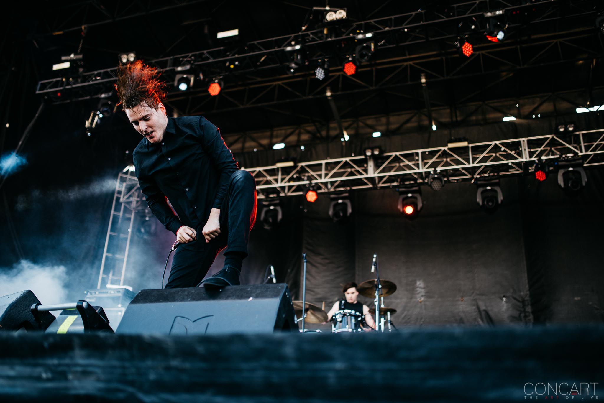 Photo of Chicago Open Air Daniel Tracy Deafheaven George Clarke hardcore Illinois Kerry McCoy Shiv Mehra Stephen Clark Toyota Park 11
