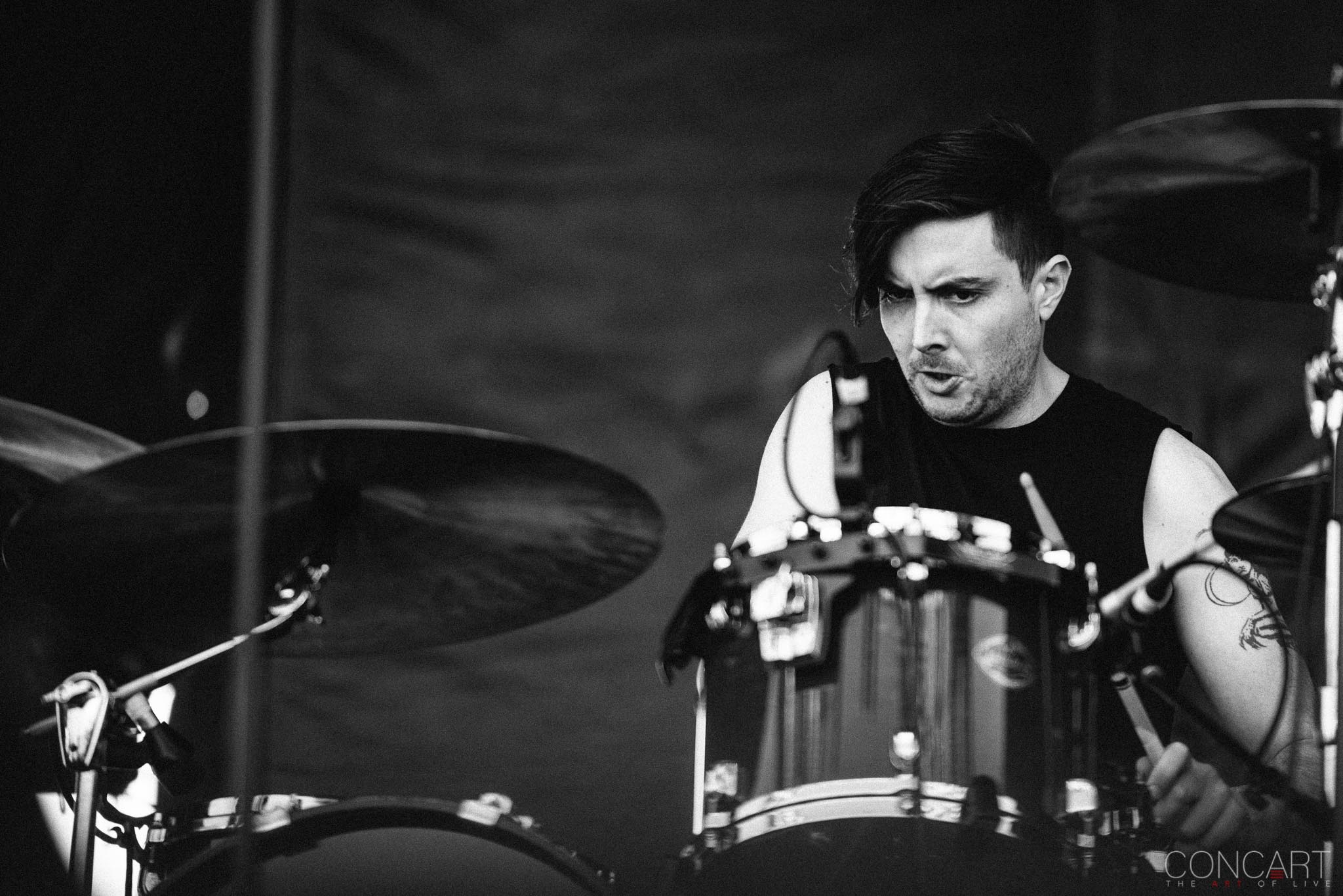 Photo of Chicago Open Air Daniel Tracy Deafheaven George Clarke hardcore Illinois Kerry McCoy Shiv Mehra Stephen Clark Toyota Park 12