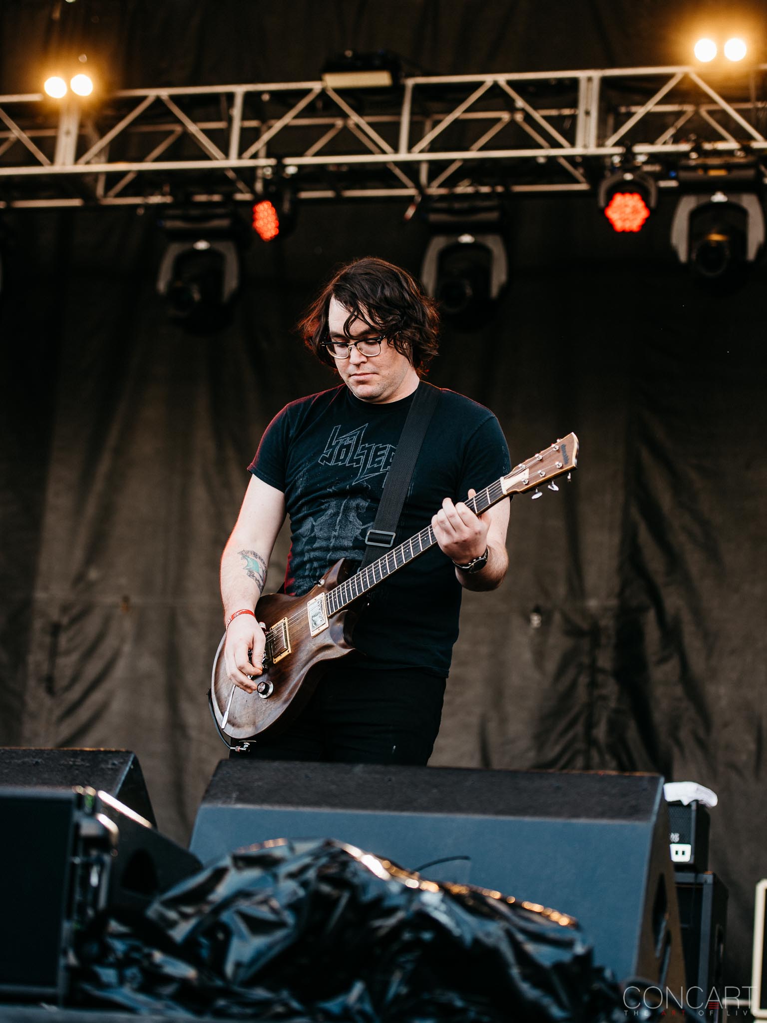 Photo of Chicago Open Air Daniel Tracy Deafheaven George Clarke hardcore Illinois Kerry McCoy Shiv Mehra Stephen Clark Toyota Park 14