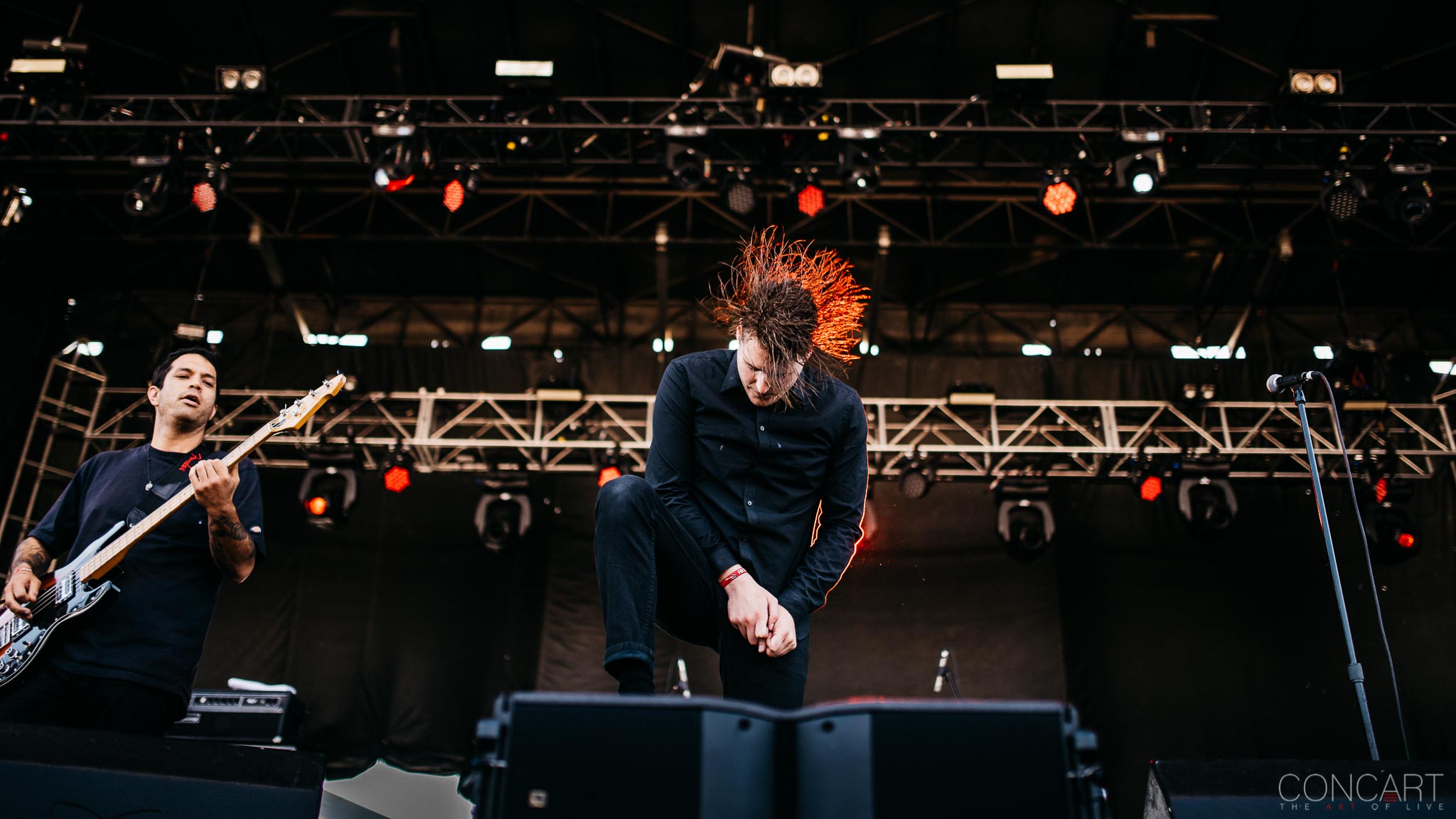 Photo of Chicago Open Air Daniel Tracy Deafheaven George Clarke hardcore Illinois Kerry McCoy Shiv Mehra Stephen Clark Toyota Park 17