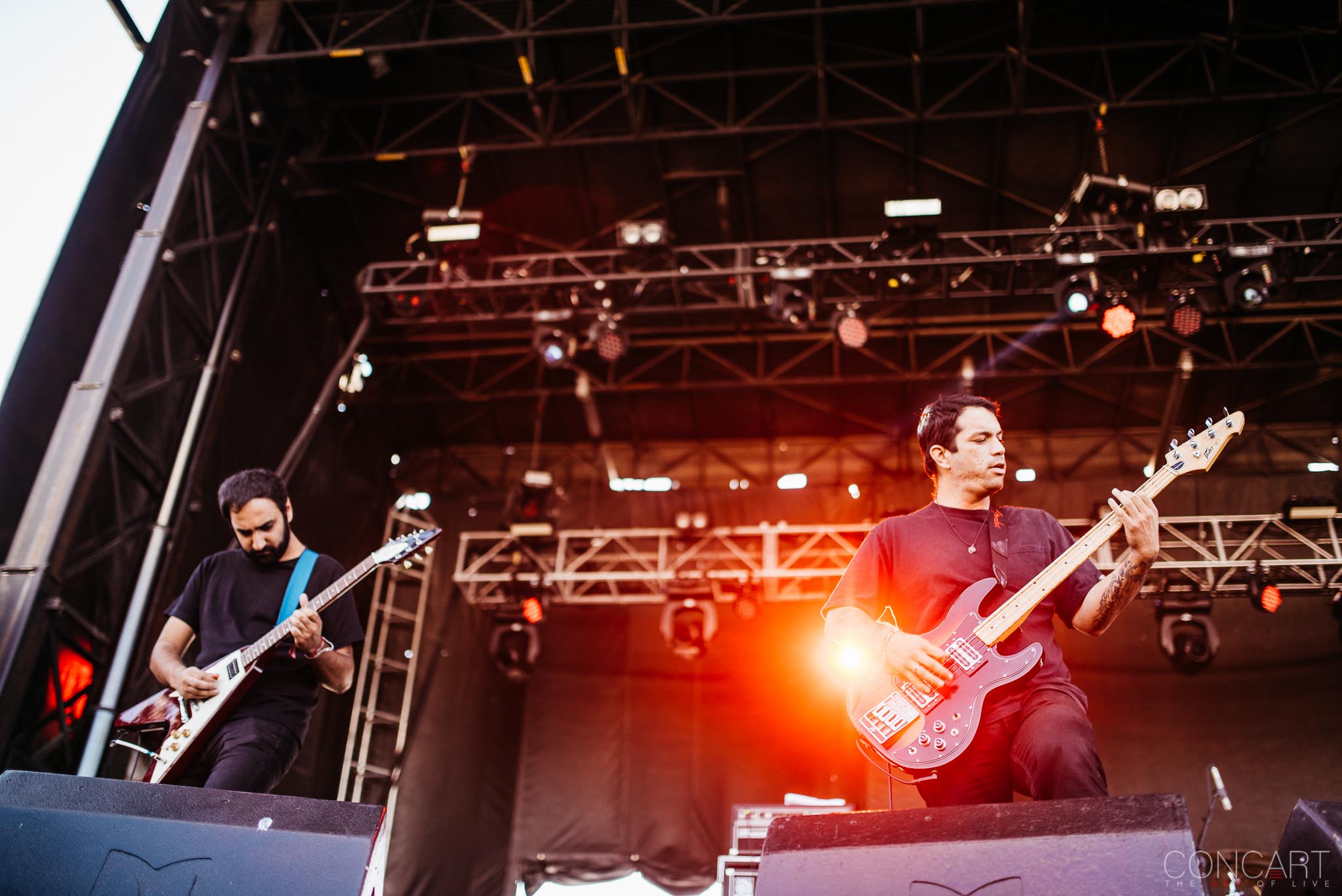 Photo of Chicago Open Air Daniel Tracy Deafheaven George Clarke hardcore Illinois Kerry McCoy Shiv Mehra Stephen Clark Toyota Park 21