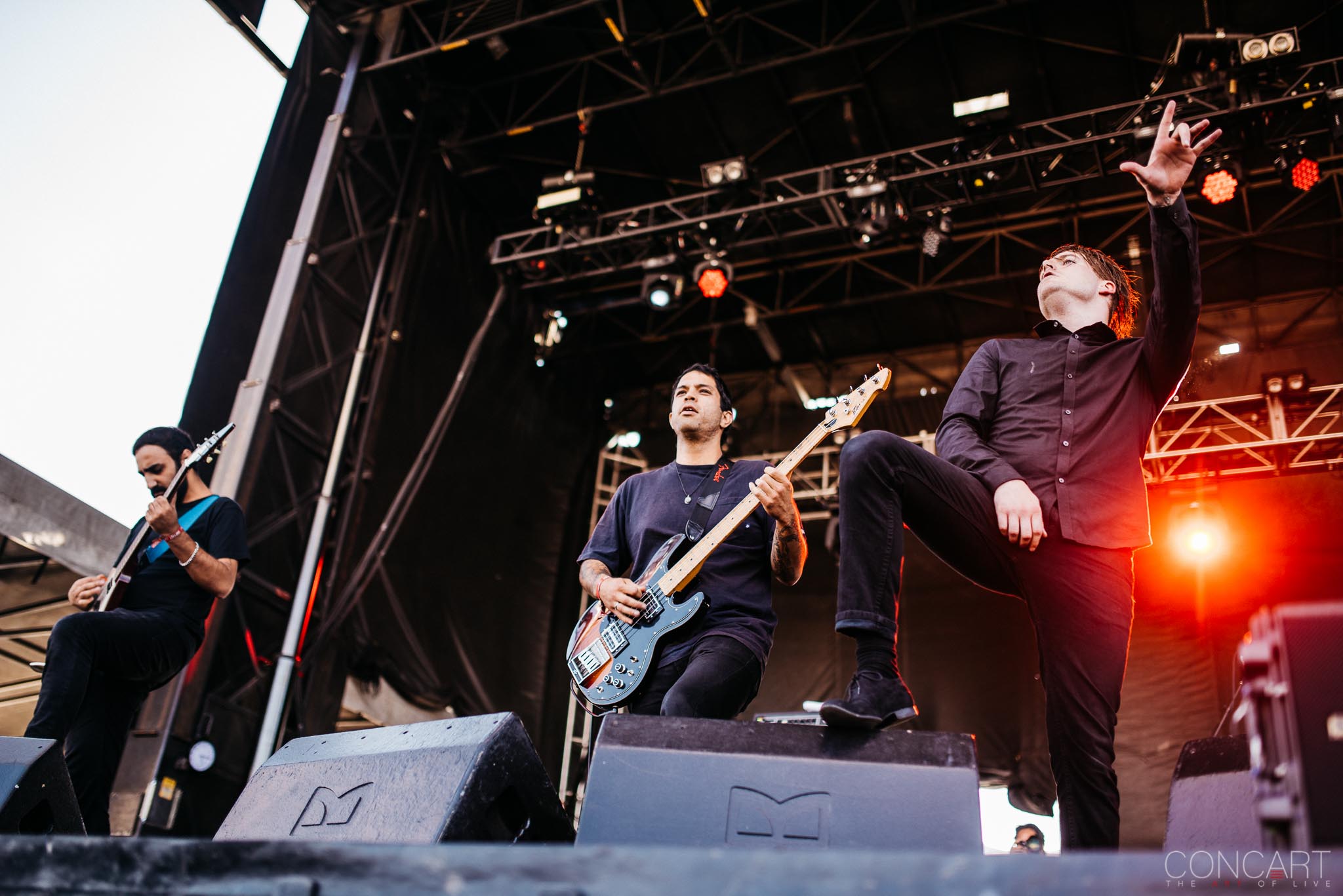 Photo of Chicago Open Air Daniel Tracy Deafheaven George Clarke hardcore Illinois Kerry McCoy Shiv Mehra Stephen Clark Toyota Park 23