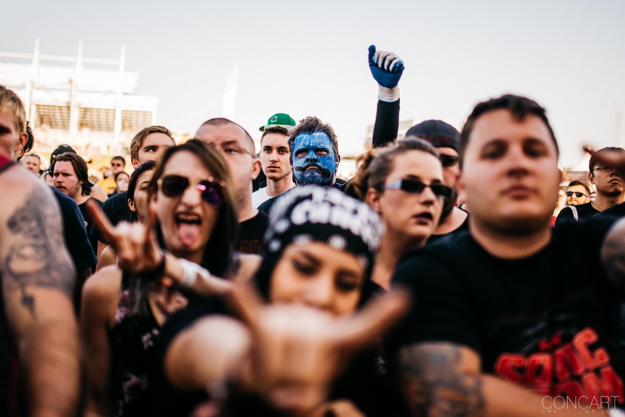 Photo of Chicago Open Air Daniel Tracy Deafheaven George Clarke hardcore Illinois Kerry McCoy Shiv Mehra Stephen Clark Toyota Park 28