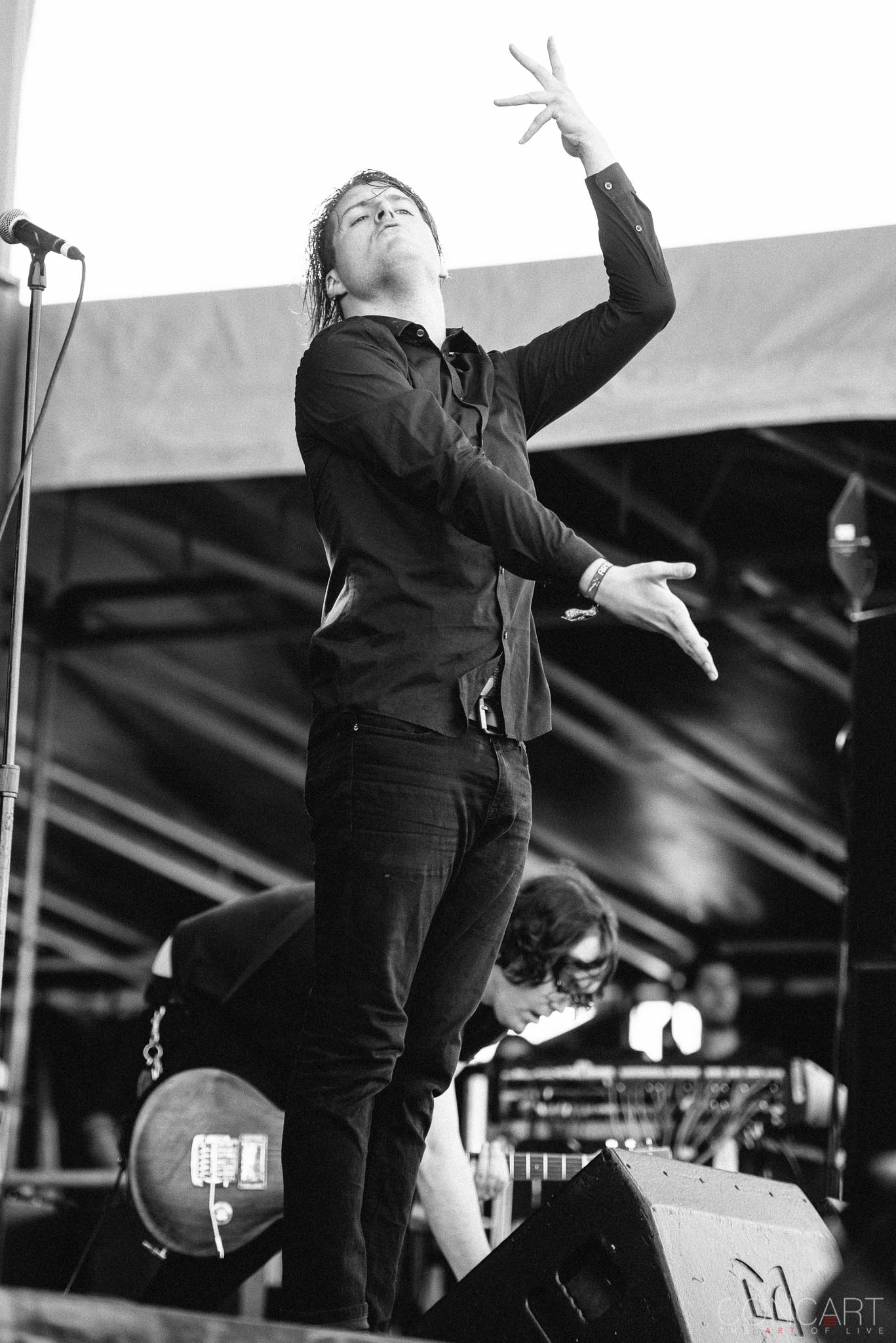 Photo of Chicago Open Air Daniel Tracy Deafheaven George Clarke hardcore Illinois Kerry McCoy Shiv Mehra Stephen Clark Toyota Park 34
