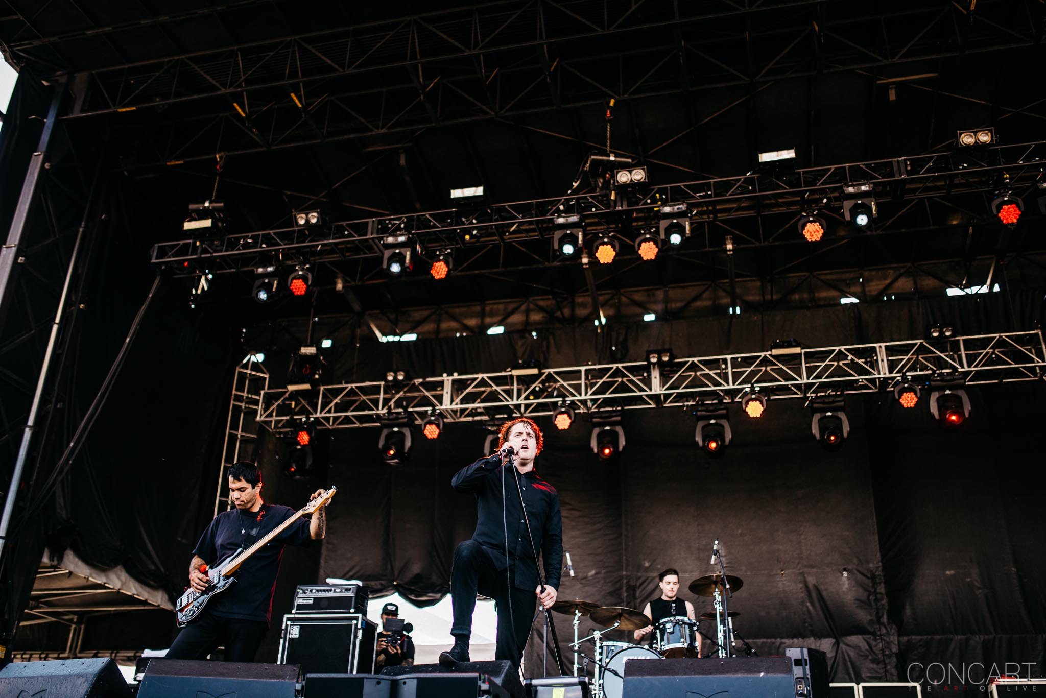 Photo of Chicago Open Air Daniel Tracy Deafheaven George Clarke hardcore Illinois Kerry McCoy Shiv Mehra Stephen Clark Toyota Park 35
