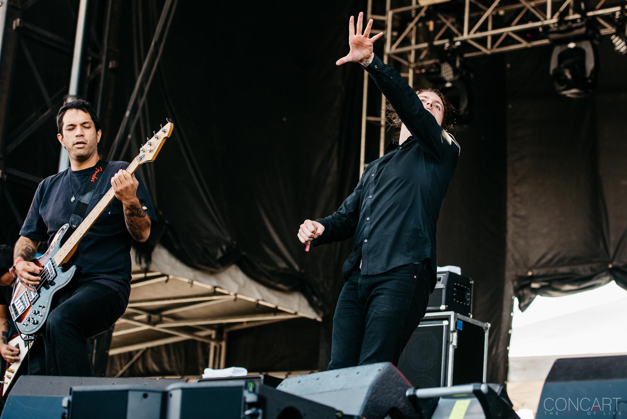 Photo of Chicago Open Air Daniel Tracy Deafheaven George Clarke hardcore Illinois Kerry McCoy Shiv Mehra Stephen Clark Toyota Park 38