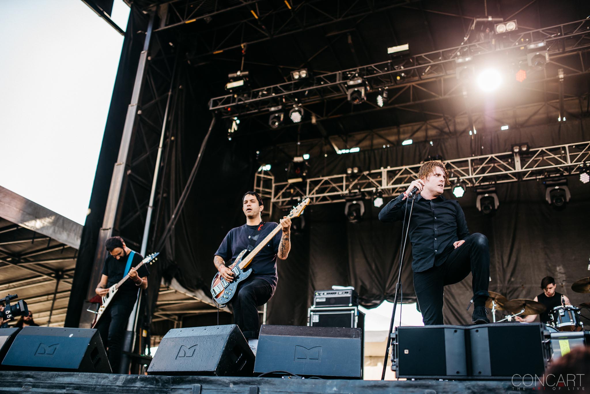 Photo of Chicago Open Air Daniel Tracy Deafheaven George Clarke hardcore Illinois Kerry McCoy Shiv Mehra Stephen Clark Toyota Park 39