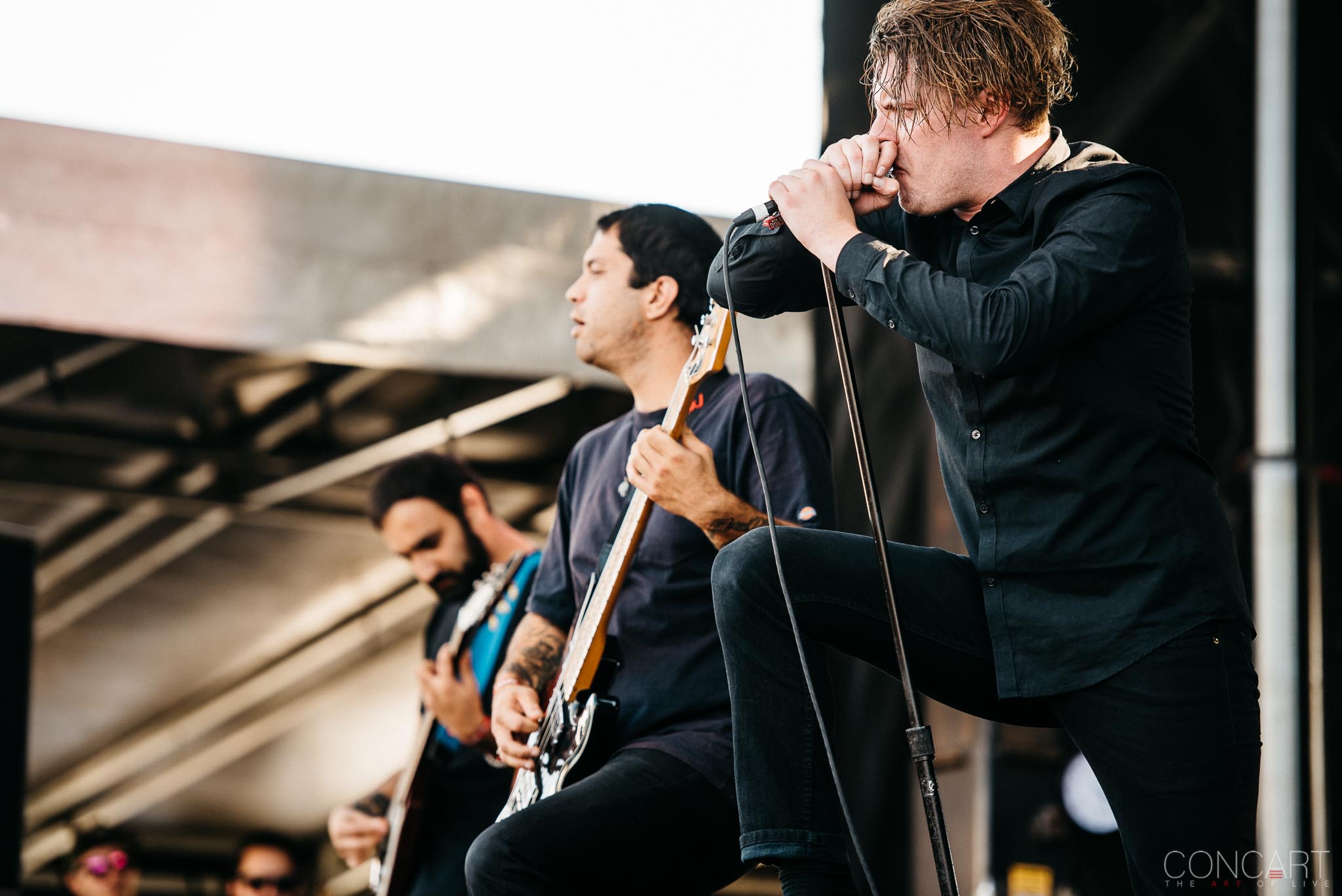 Photo of Chicago Open Air Daniel Tracy Deafheaven George Clarke hardcore Illinois Kerry McCoy Shiv Mehra Stephen Clark Toyota Park 40