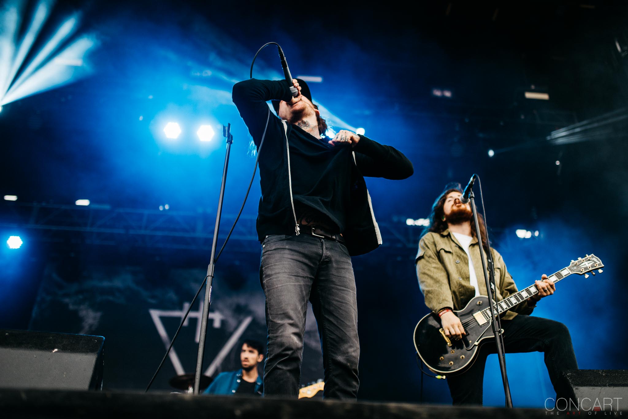 Photo of Adam "Nolly" Getgood Chicago Open Air Concert Hardcore Metal Jake Bowen Live Music Mark Holcomb Mathcore Matt Halpern Misha Mansoor Periphery Progressive Metal Spencer Sotelo 43