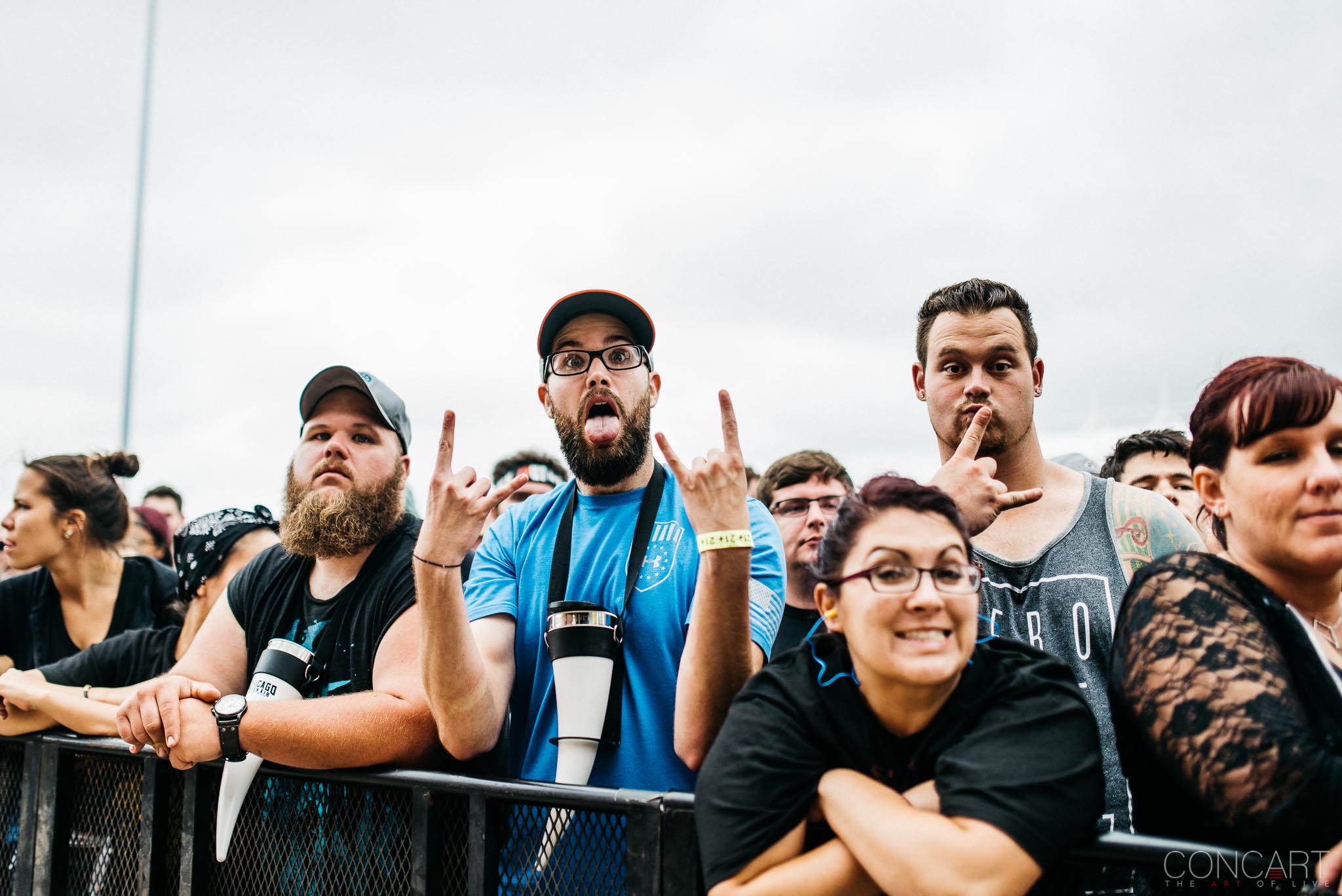 Photo of Adam "Nolly" Getgood Chicago Open Air Concert Hardcore Metal Jake Bowen Live Music Mark Holcomb Mathcore Matt Halpern Misha Mansoor Periphery Progressive Metal Spencer Sotelo 49