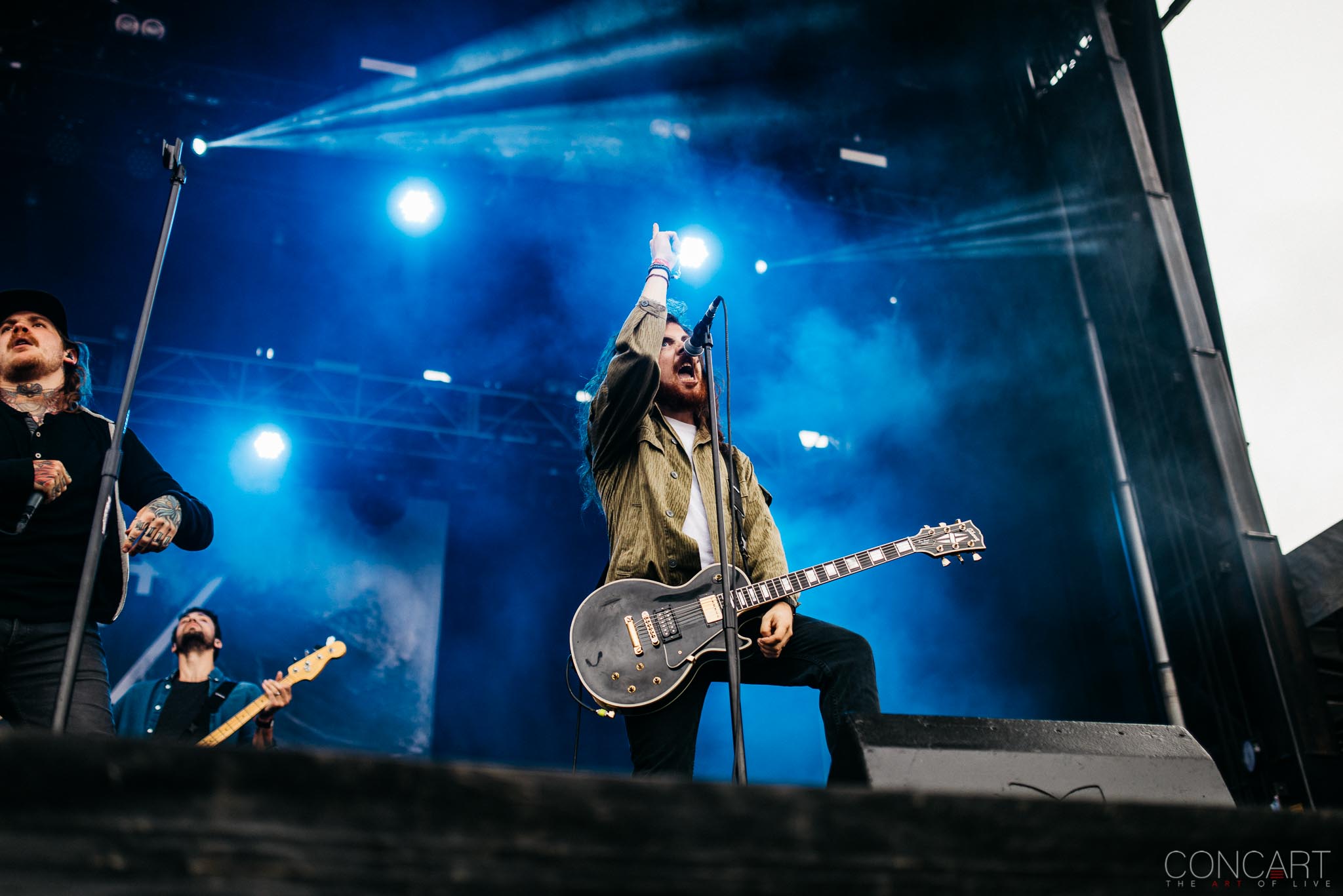 Photo of Adam "Nolly" Getgood Chicago Open Air Concert Hardcore Metal Jake Bowen Live Music Mark Holcomb Mathcore Matt Halpern Misha Mansoor Periphery Progressive Metal Spencer Sotelo 55