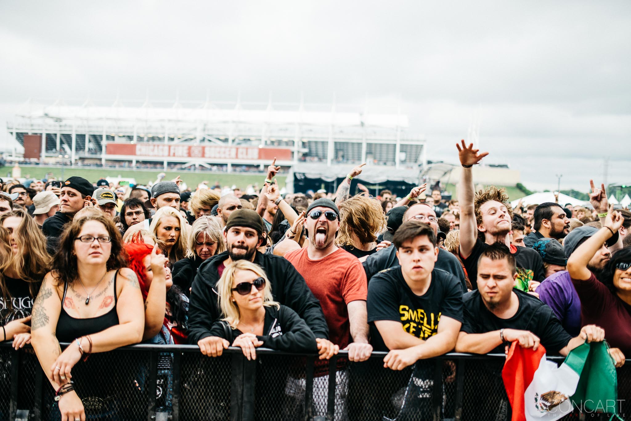 Photo of Adam "Nolly" Getgood Chicago Open Air Concert Hardcore Metal Jake Bowen Live Music Mark Holcomb Mathcore Matt Halpern Misha Mansoor Periphery Progressive Metal Spencer Sotelo 76