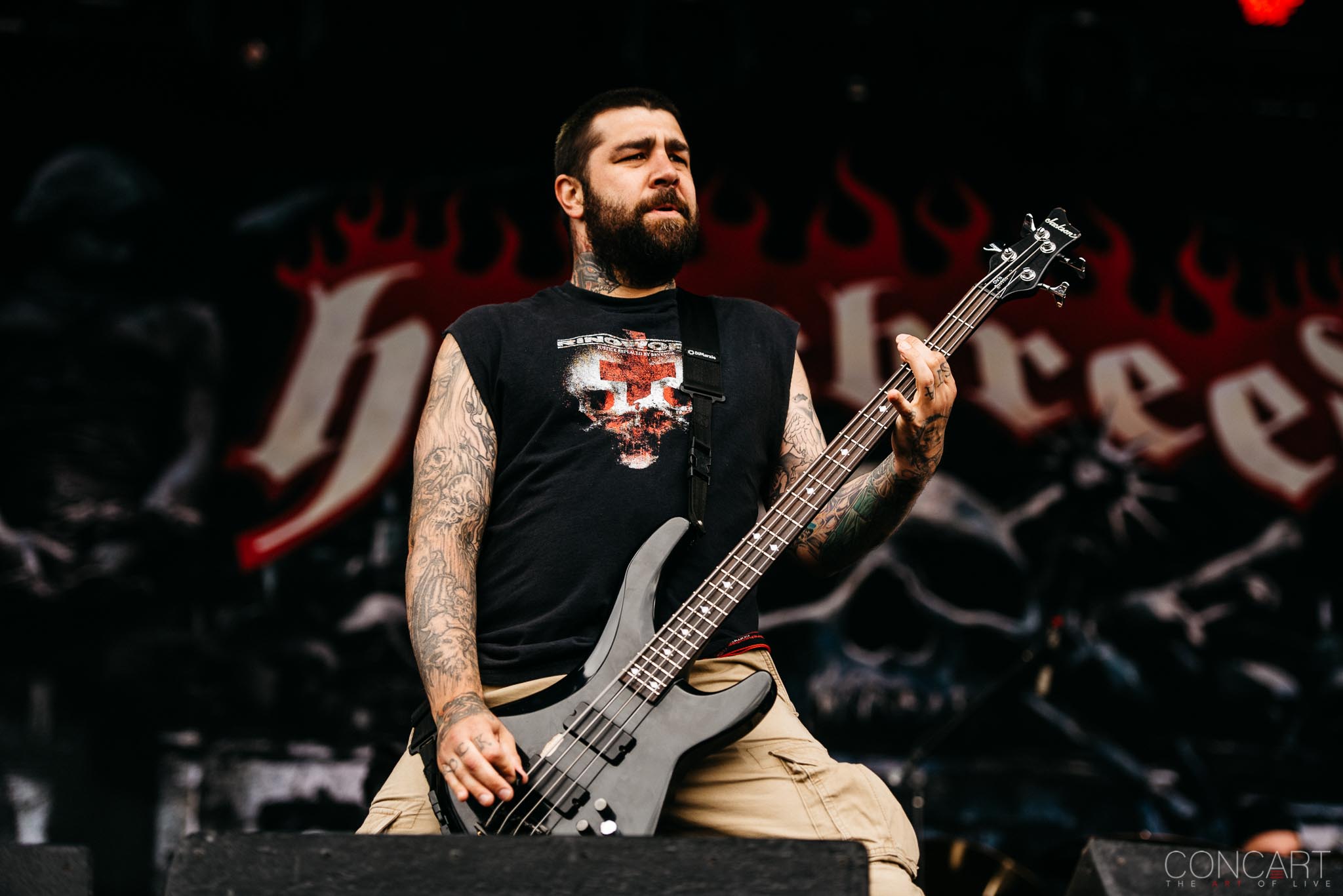 Photo of Bridgeview Chicago Open Air Chris Beattie Concert F. Sean Martin Frank Novinec Hatebreed Illinois Jamey Jasta Live Music Matt Byrne Metal Metalcore Toyota Park 12