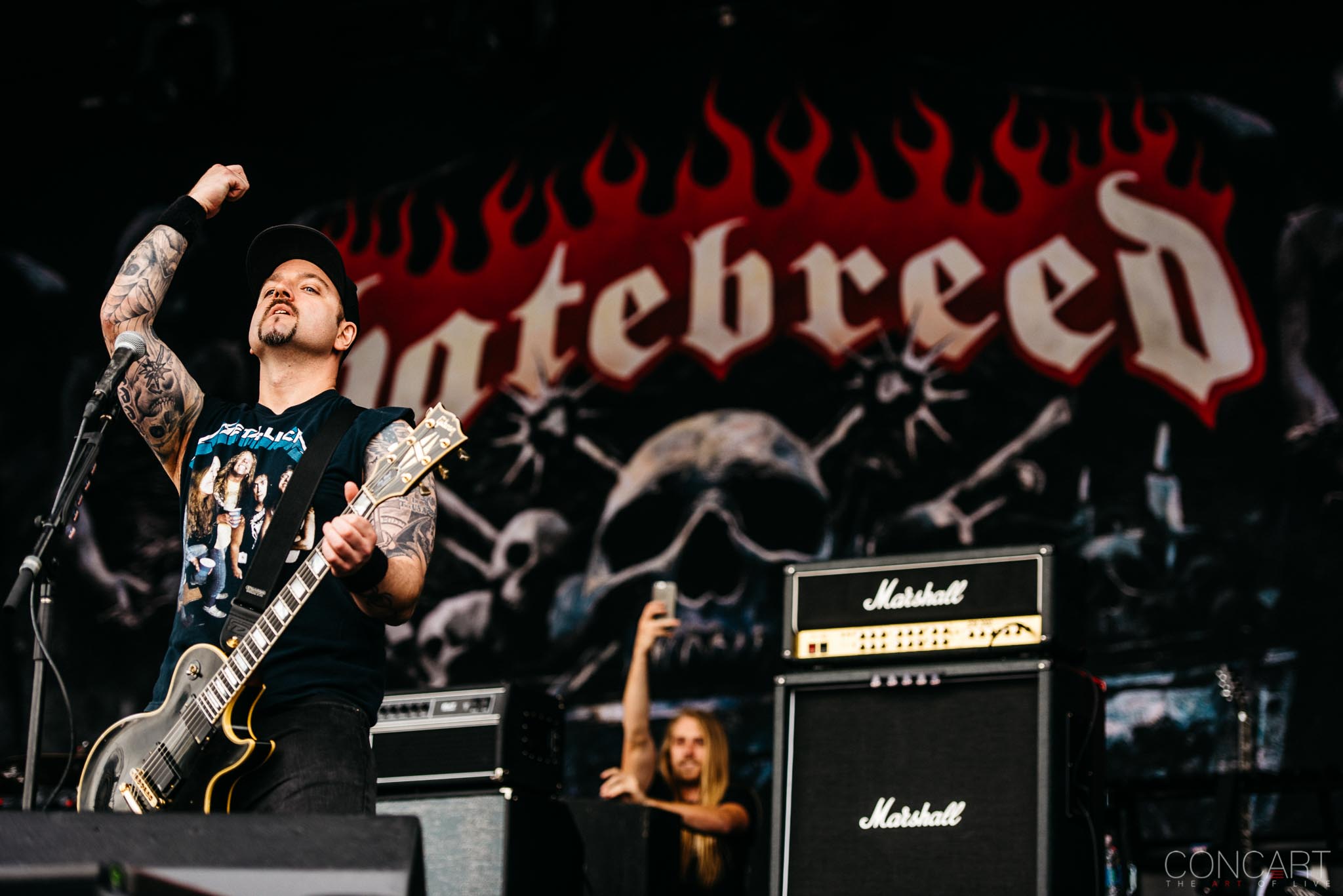 Photo of Bridgeview Chicago Open Air Chris Beattie Concert F. Sean Martin Frank Novinec Hatebreed Illinois Jamey Jasta Live Music Matt Byrne Metal Metalcore Toyota Park 30