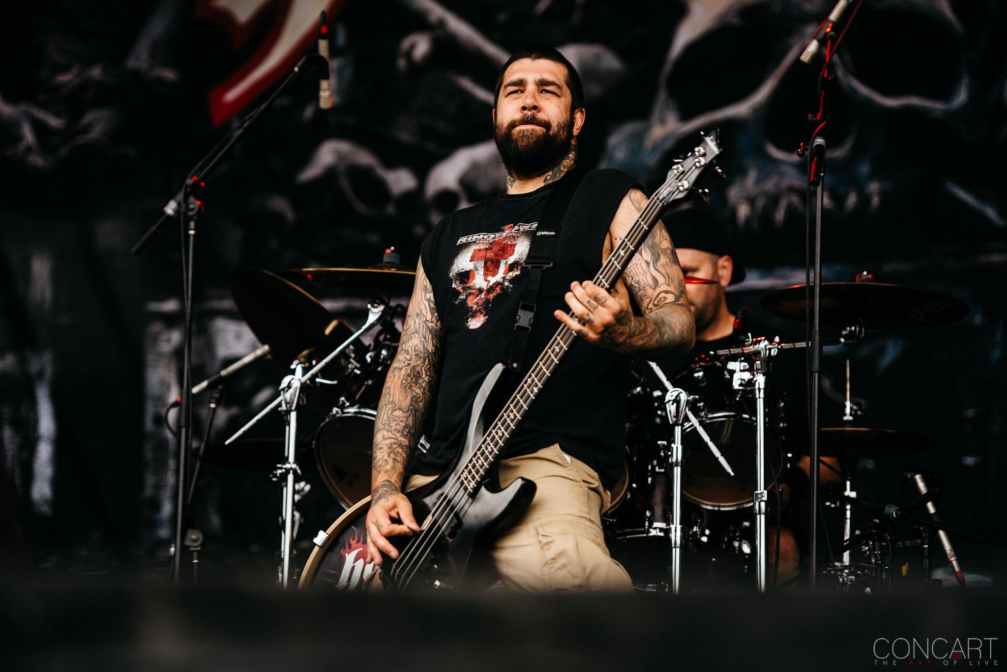 Photo of Bridgeview Chicago Open Air Chris Beattie Concert F. Sean Martin Frank Novinec Hatebreed Illinois Jamey Jasta Live Music Matt Byrne Metal Metalcore Toyota Park 33