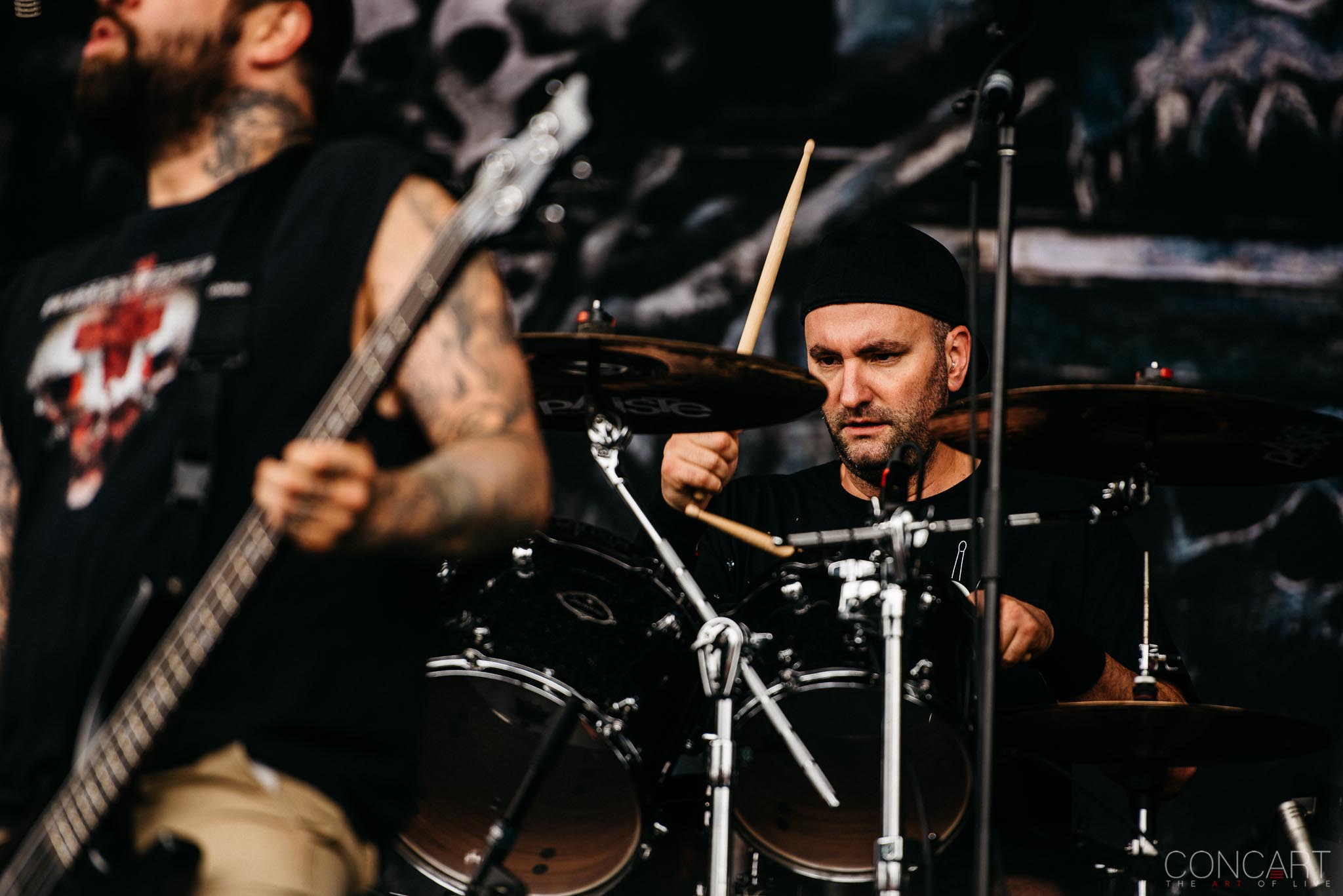 Photo of Bridgeview Chicago Open Air Chris Beattie Concert F. Sean Martin Frank Novinec Hatebreed Illinois Jamey Jasta Live Music Matt Byrne Metal Metalcore Toyota Park 39
