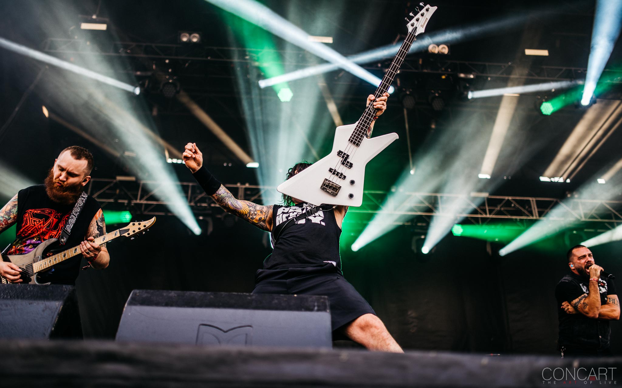 Photo of Chicago Open Air hardcore Heavy Metal Illinois Jesse Leach Joel Stroetzel Adam Dutkiewicz Mike D'Antonio Justin Foley killswitch engage Metal Toyota Park 3