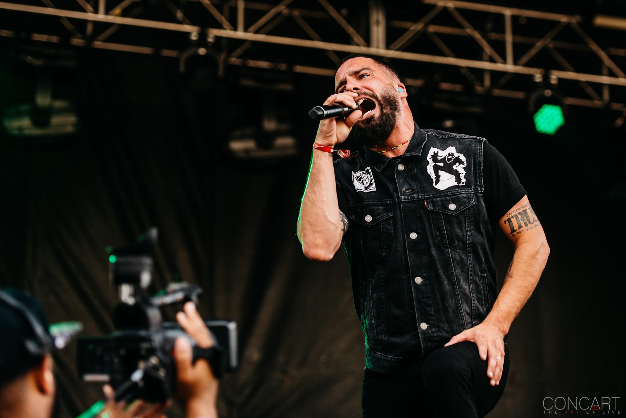 Photo of Chicago Open Air hardcore Heavy Metal Illinois Jesse Leach Joel Stroetzel Adam Dutkiewicz Mike D'Antonio Justin Foley killswitch engage Metal Toyota Park 17